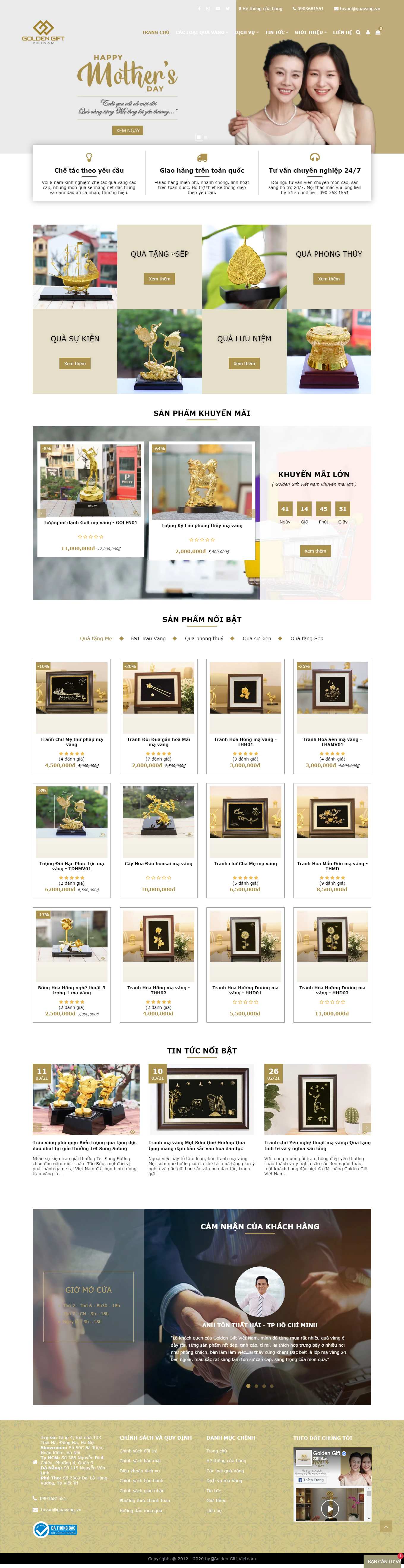 Thiết kế Website Web Hải Dương - quavangvn