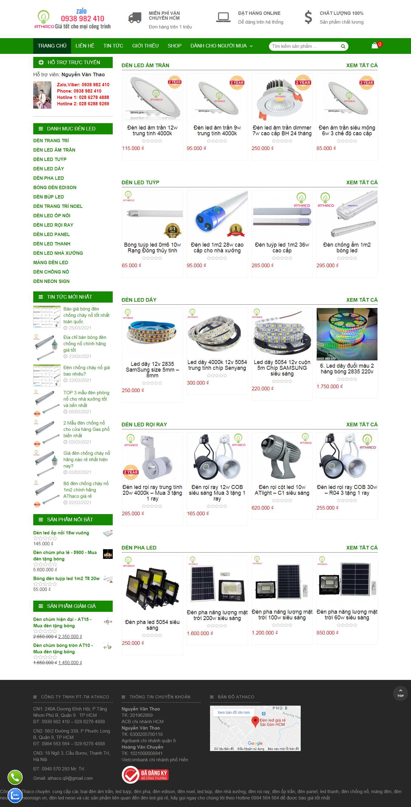 [ankhanggroup] Thiết kế Website Web Hòa Bình - ledgiatotvn