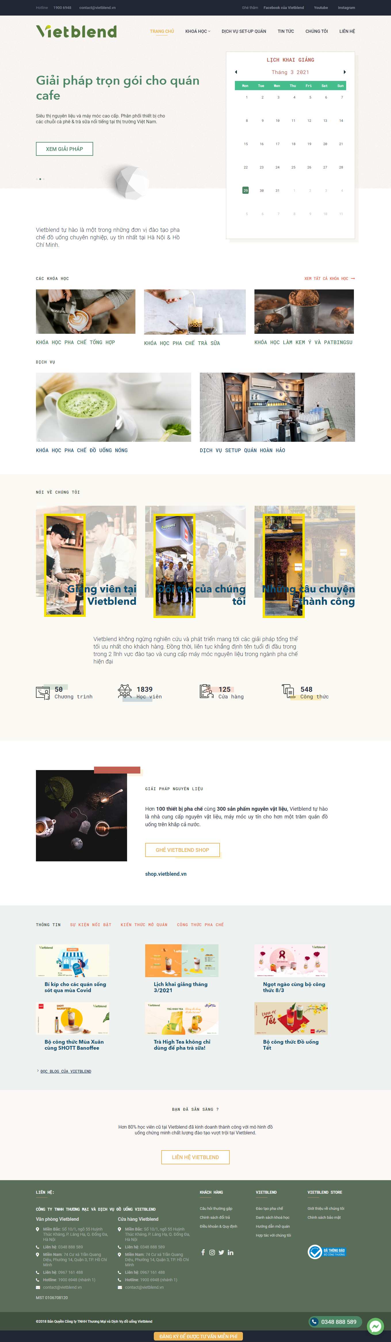 [ankhanggroup] Thiết kế Website Web Hòa Bình - vietblendvn