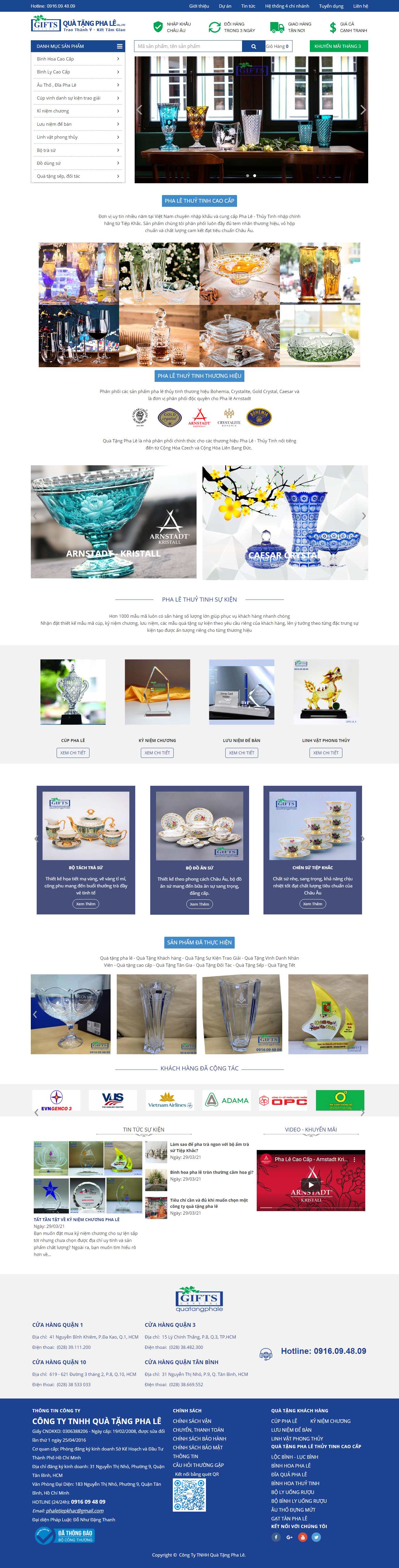 [ankhanggroup] Thiết kế Website Web Hòa Bình - quatangphalecomvn