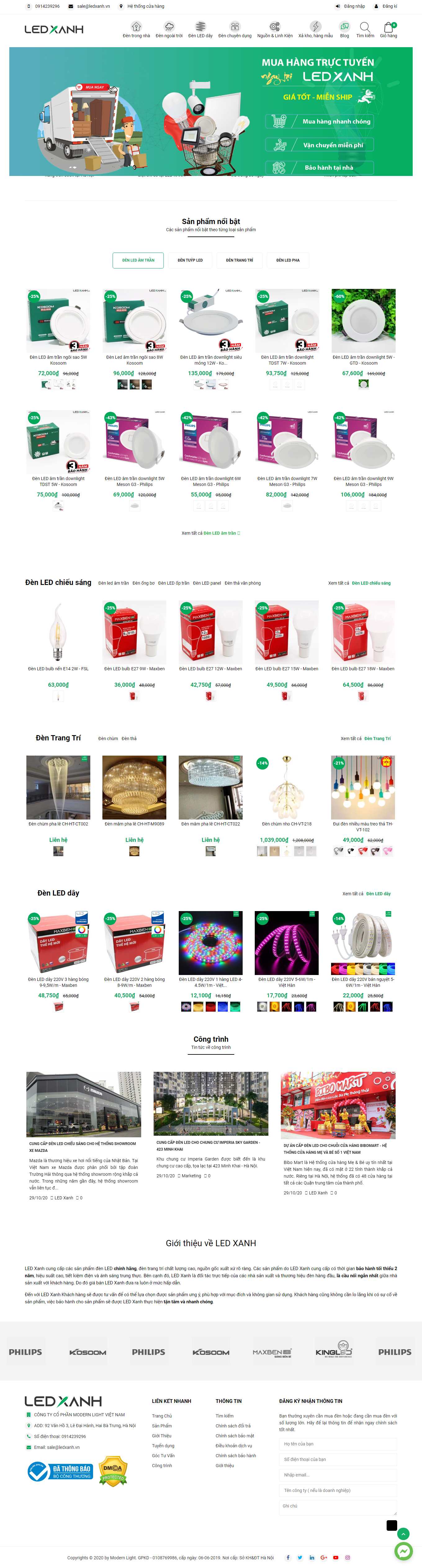 [kythuatphucminh] Thiết kế Website Web Hậu Giang - ledxanhvn
