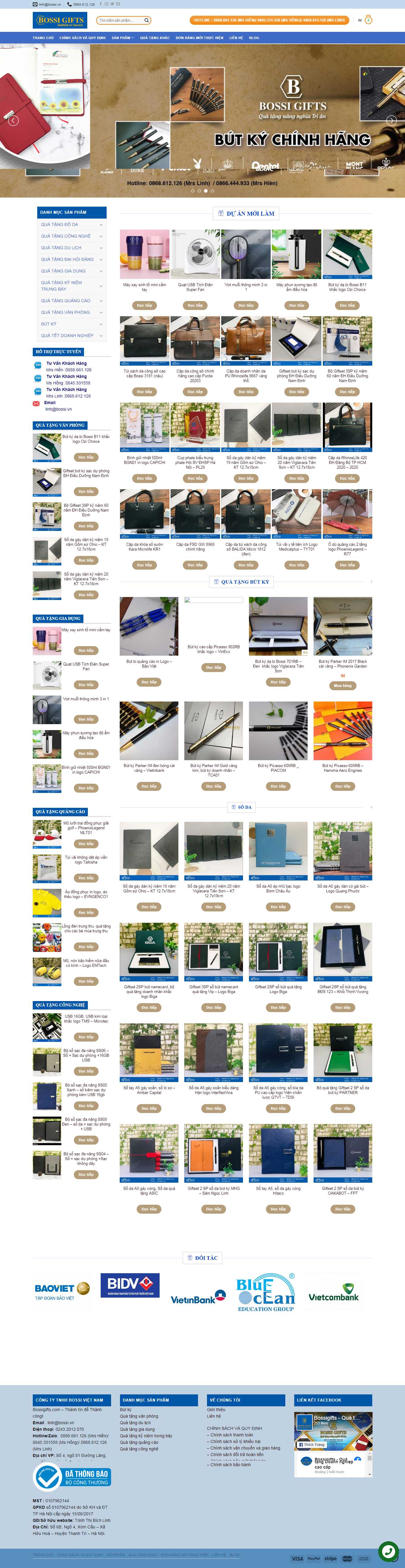 [tantruong] Thiết kế Website Web Hưng Yên - bossigiftscom