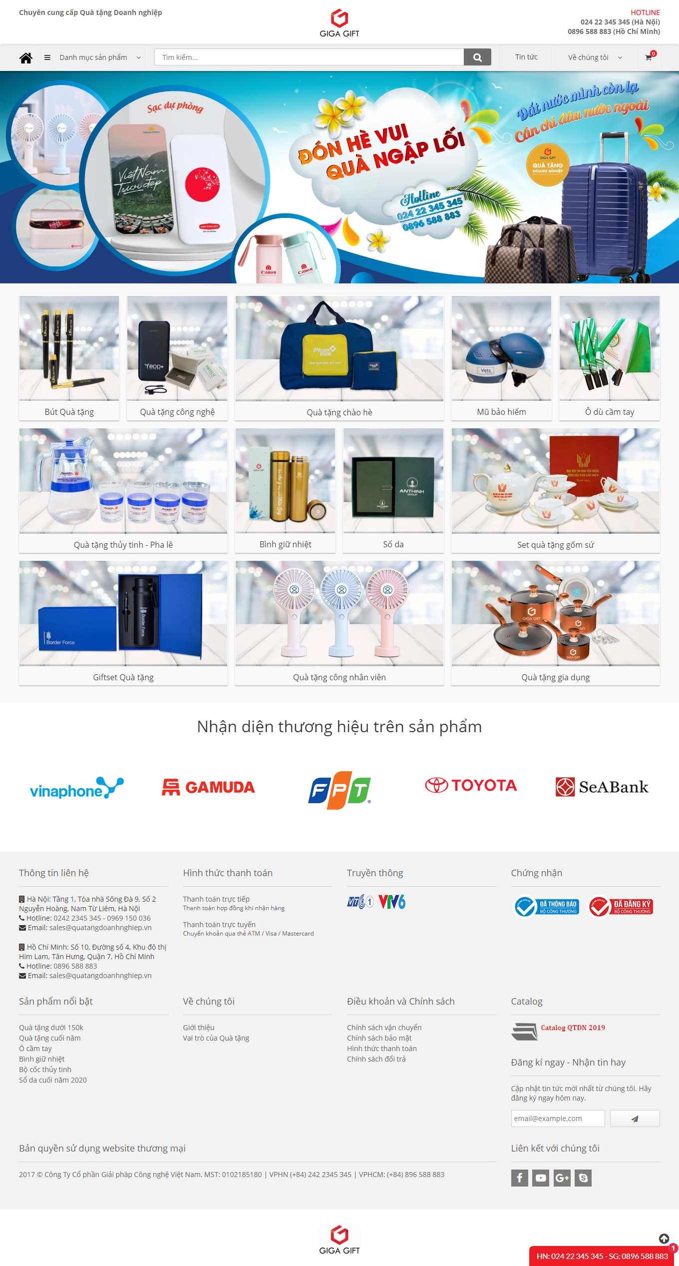 Thiết kế Website Web 	 Thành phố Hồ Chí Minh - quatangdoanhnghiepvn