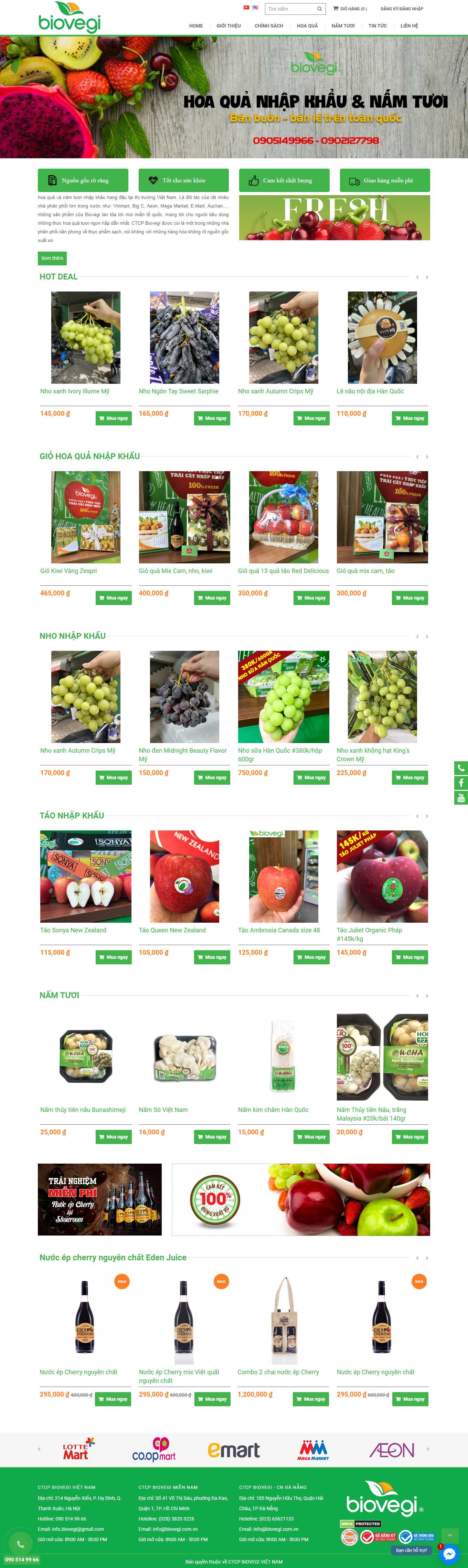 [phukienahai] Thiết kế Website Web Khánh Hòa - biovegicomvn