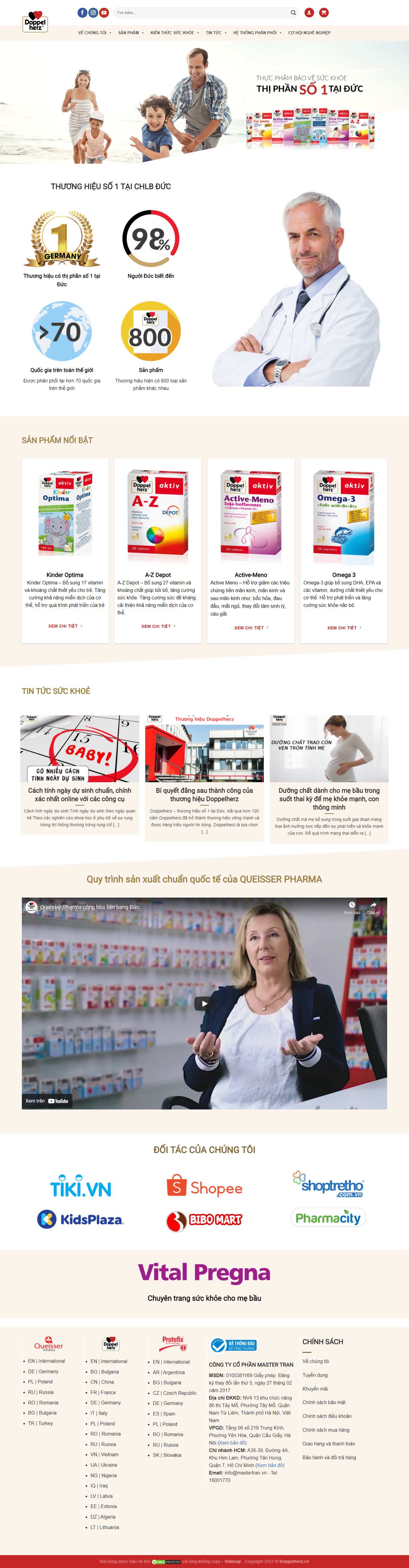 [vinid] Thiết kế Website Web Hà Giang - doppelherzvn