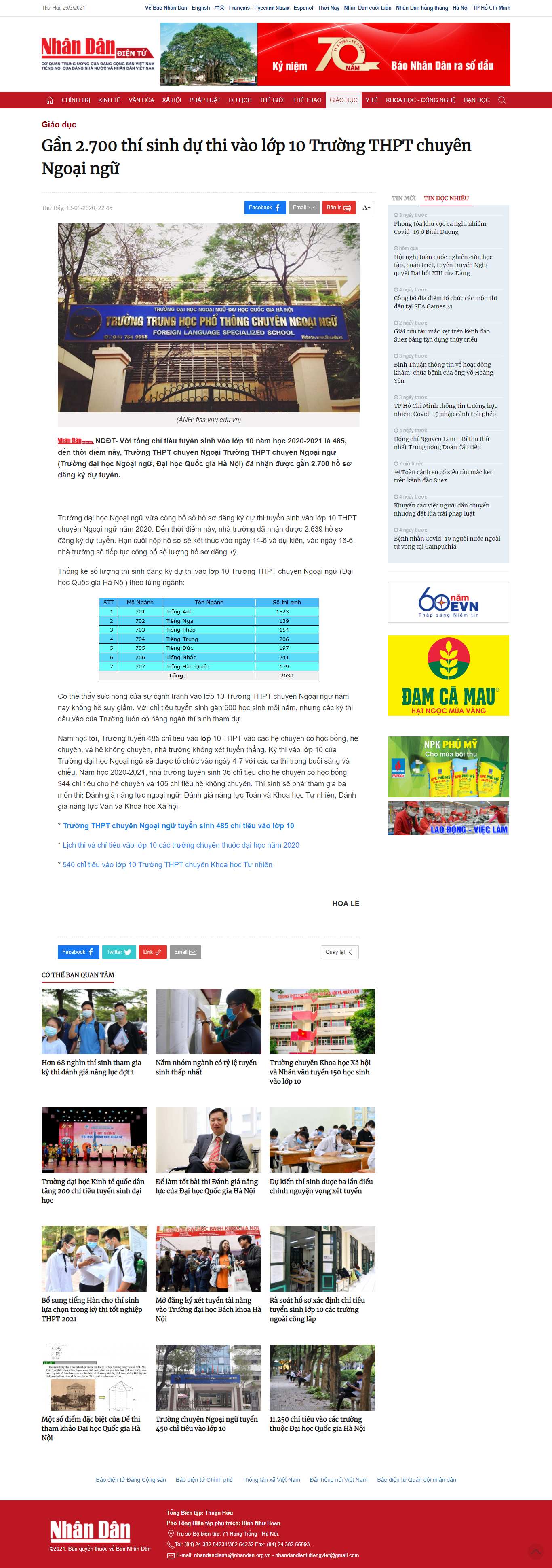 [dogohungoanh] Thiết kế Website Web Hà Tĩnh - nhandancomvn