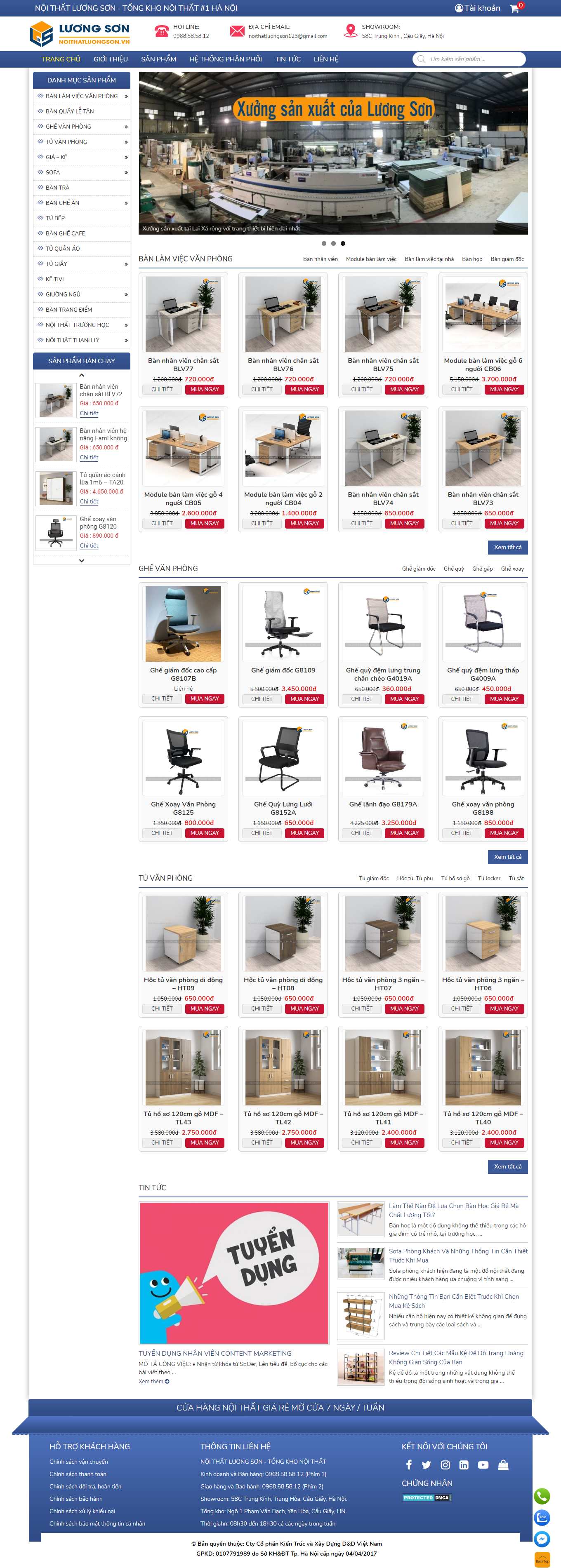 [khachsansaovang] Thiết kế Website Web Lâm Đồng - noithatluongsonvn