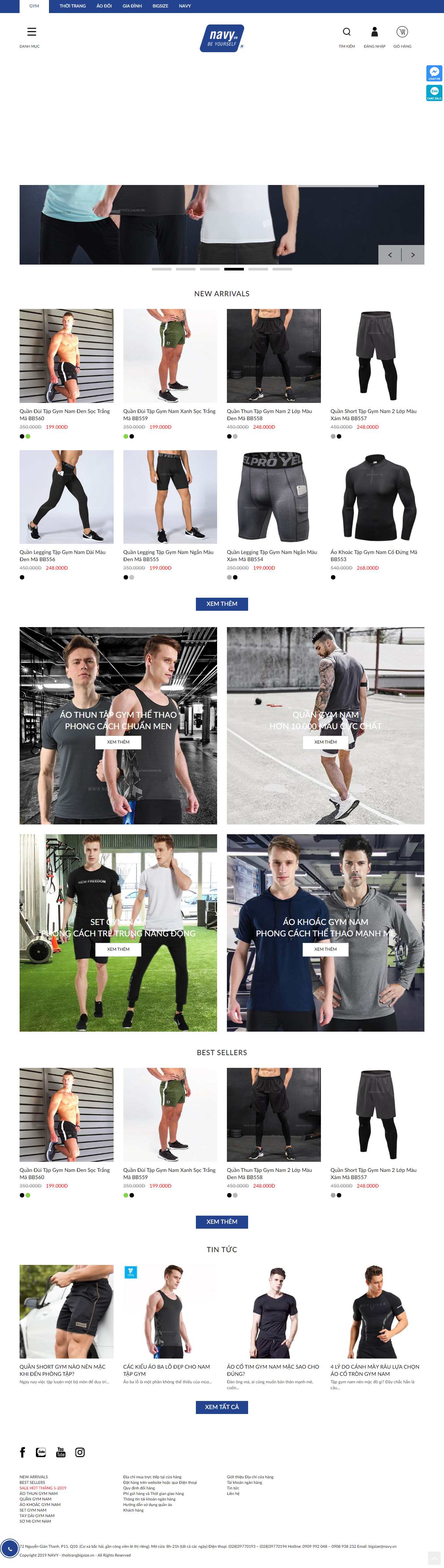 [doanhnhan] Thiết kế Website Web Bến Tre - gymfashionvn