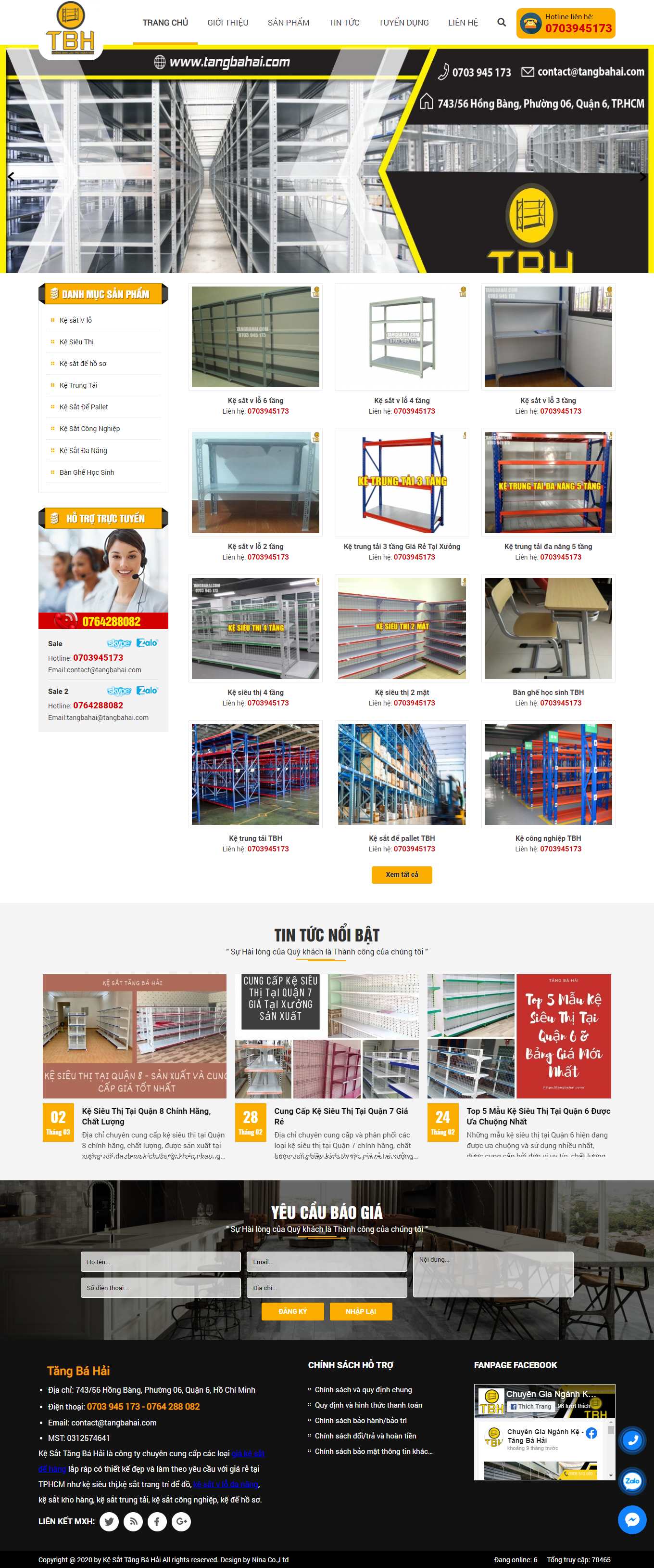 [bep247] Thiết kế Website Web Bình Định - tangbahaicom