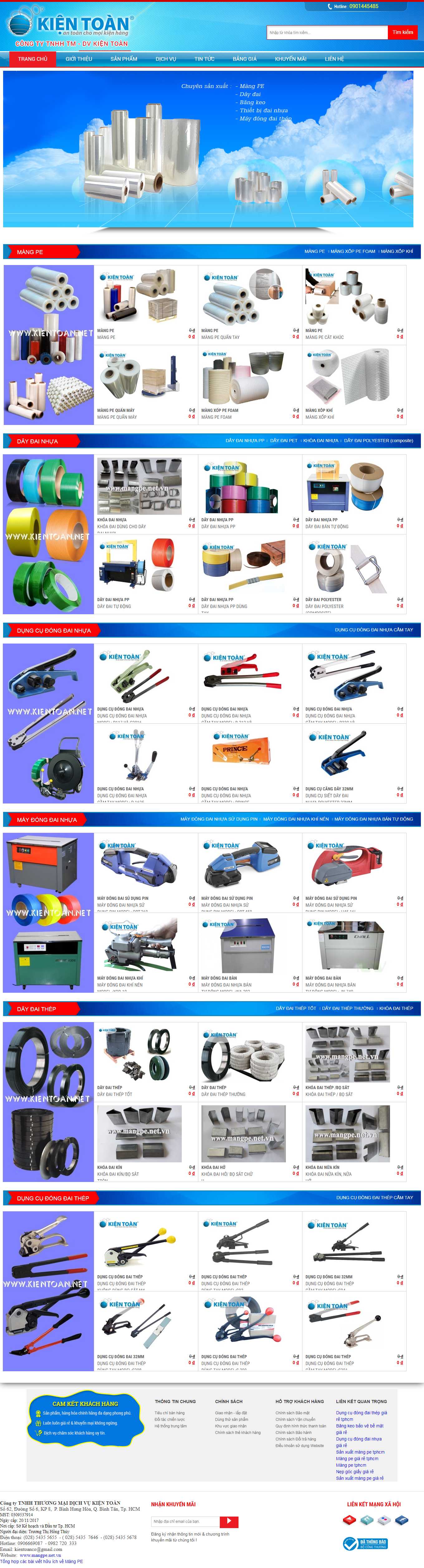 [hityfashion] Thiết kế Website Web Cần Thơ - mangpenetvn