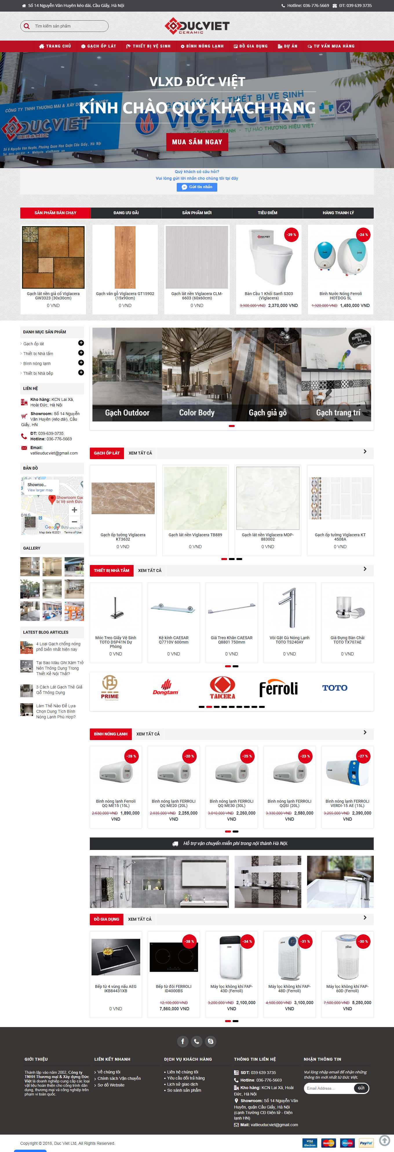 Thiết kế Website Web Đồng Nai - vlxdhanoicomvn