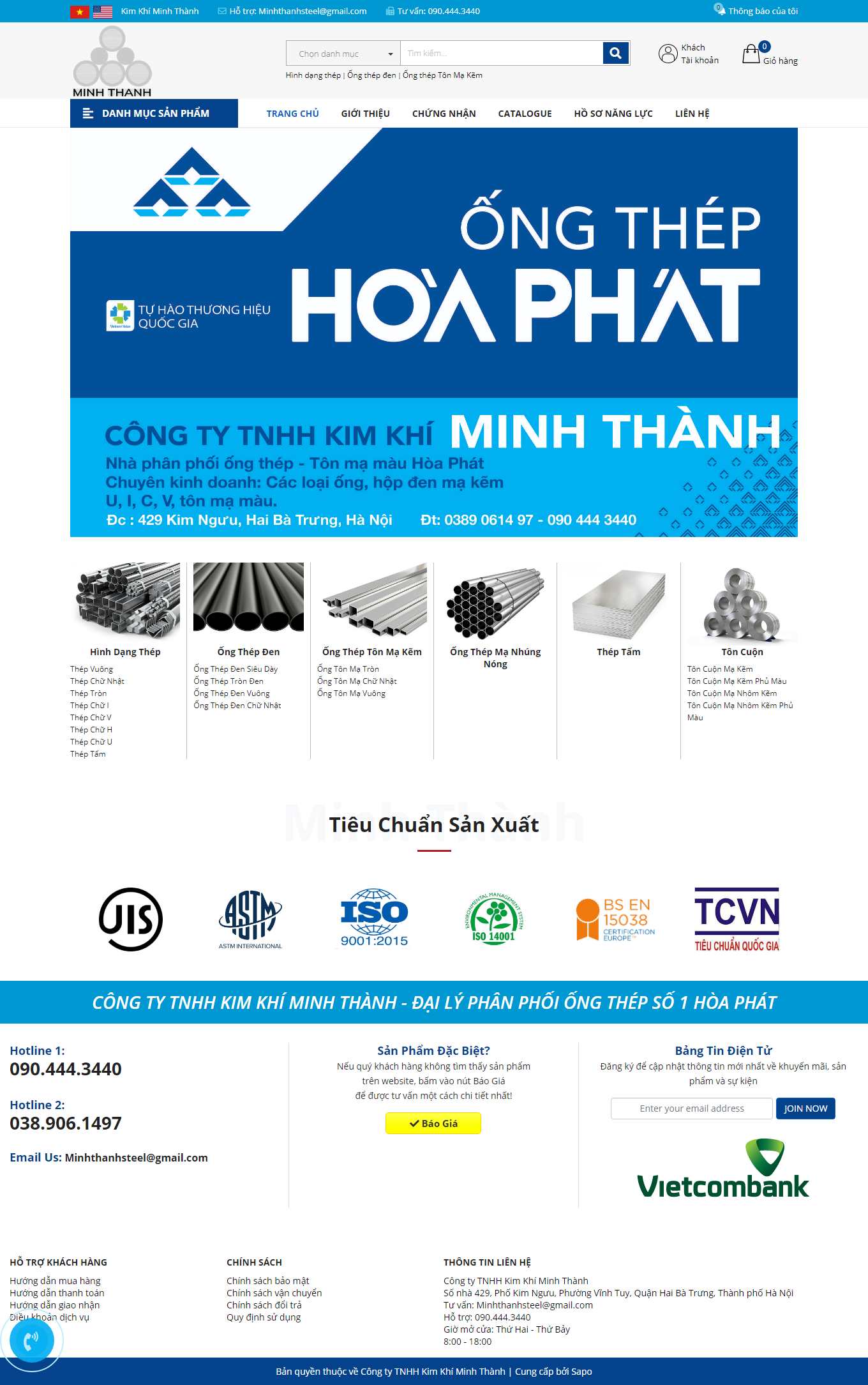 [maylambanhmi] Thiết kế Website Web Đồng Tháp - kimkhiminhthanhcom
