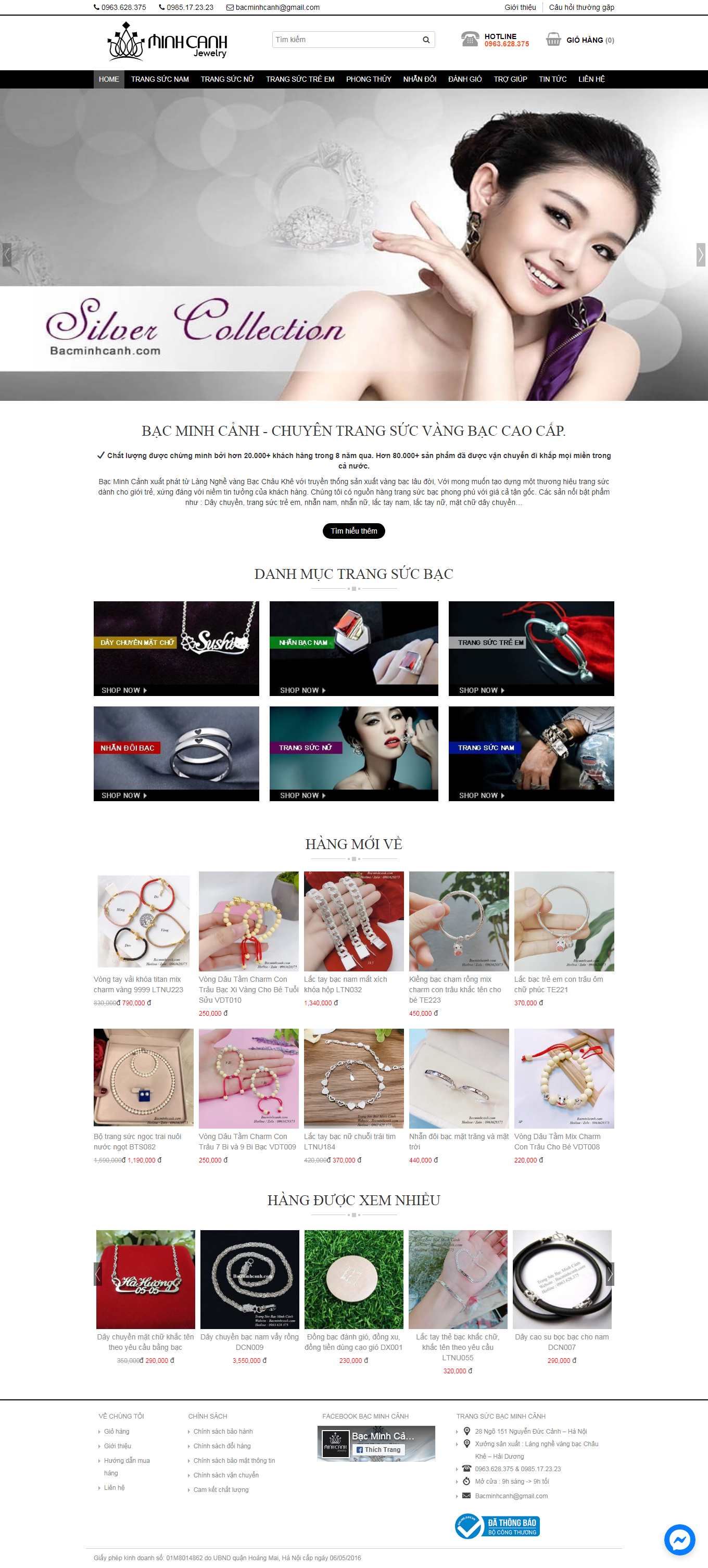 [maylambanhmi] Thiết kế Website Web Đồng Tháp - bacminhcanhcom