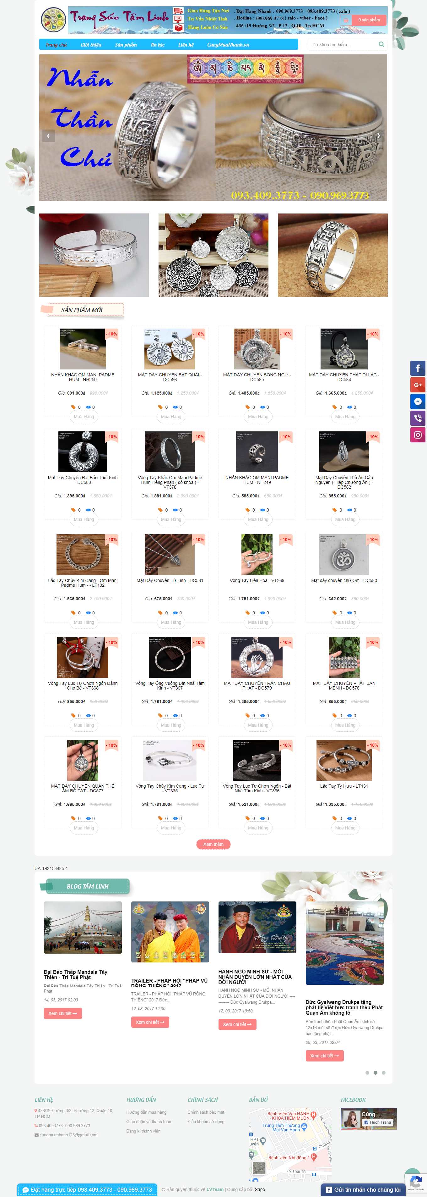 [baobitvah] Thiết kế Website Web Điện Biên - trangsuctamlinhvn