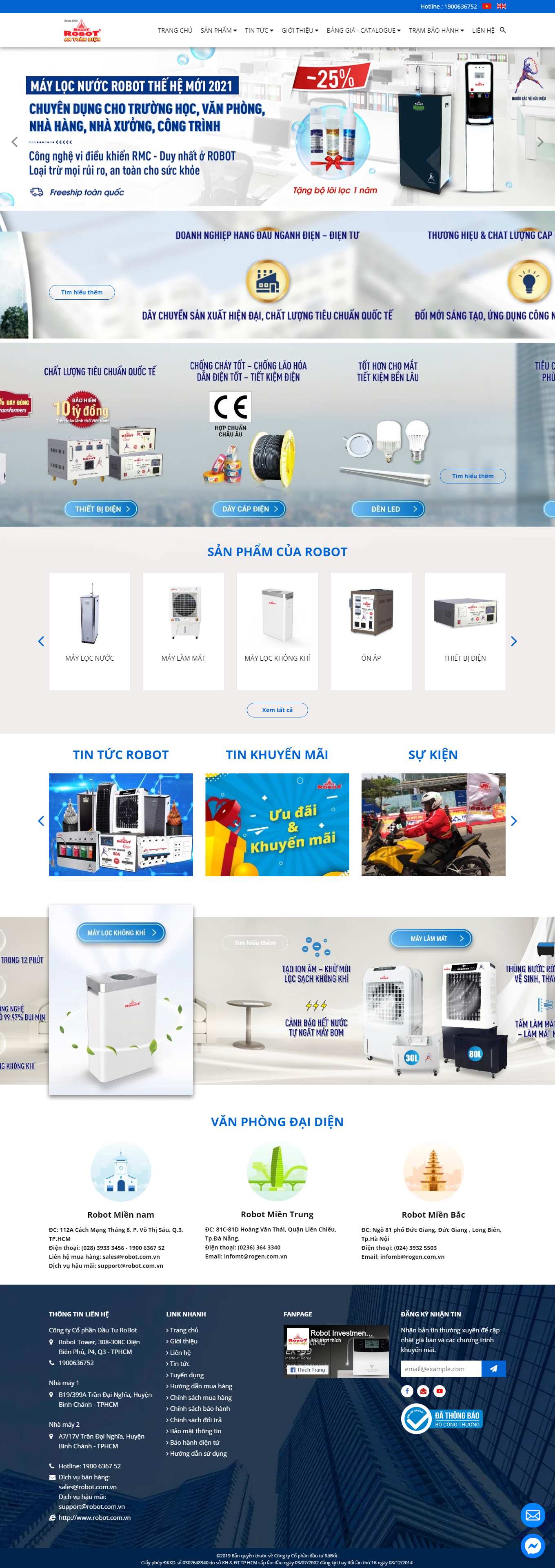 [megabus] Thiết kế Website Web Hà Nam - robotcomvn
