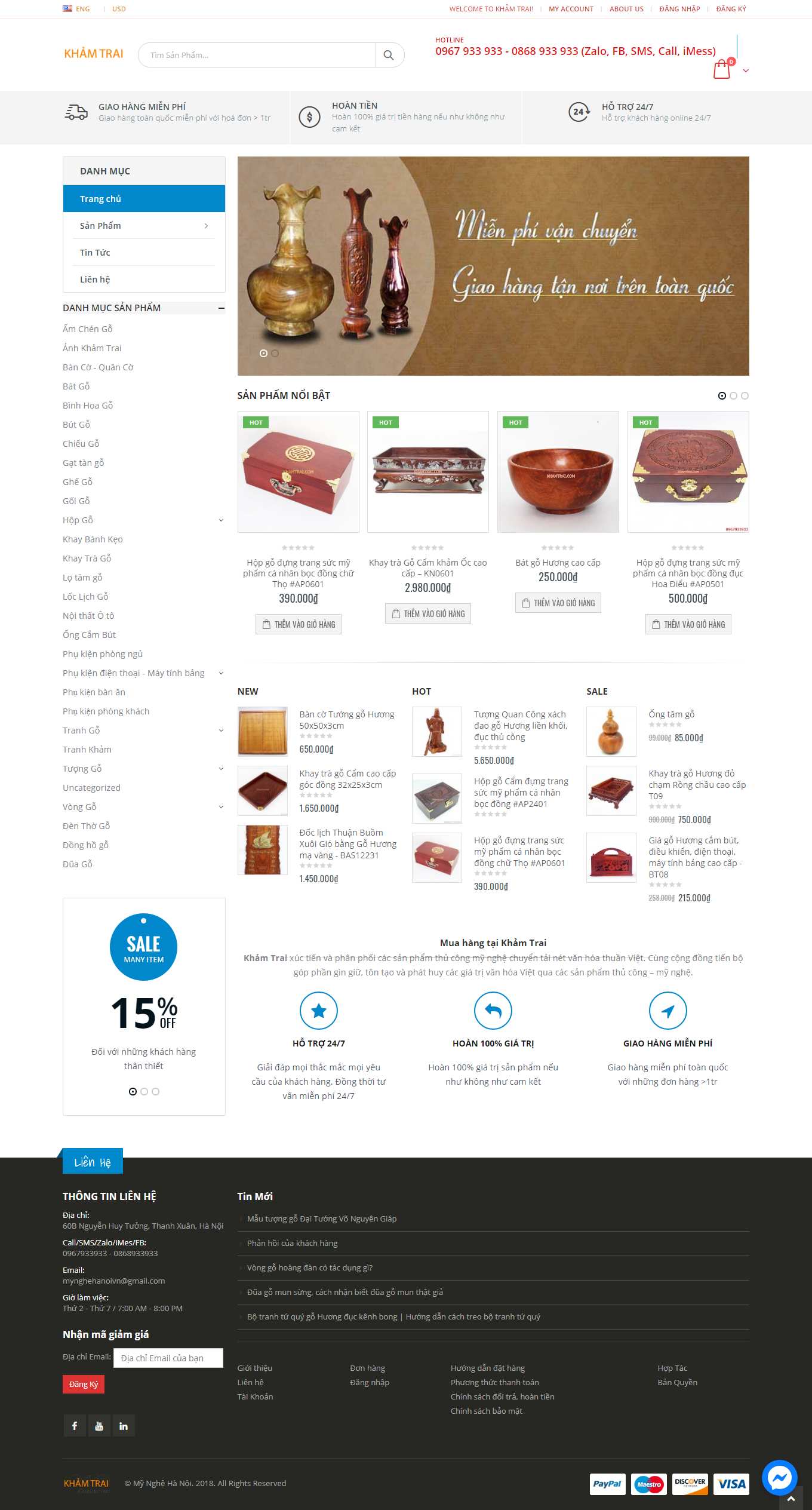 [dogohungoanh] Thiết kế Website Web Hà Tĩnh - khamtraicom