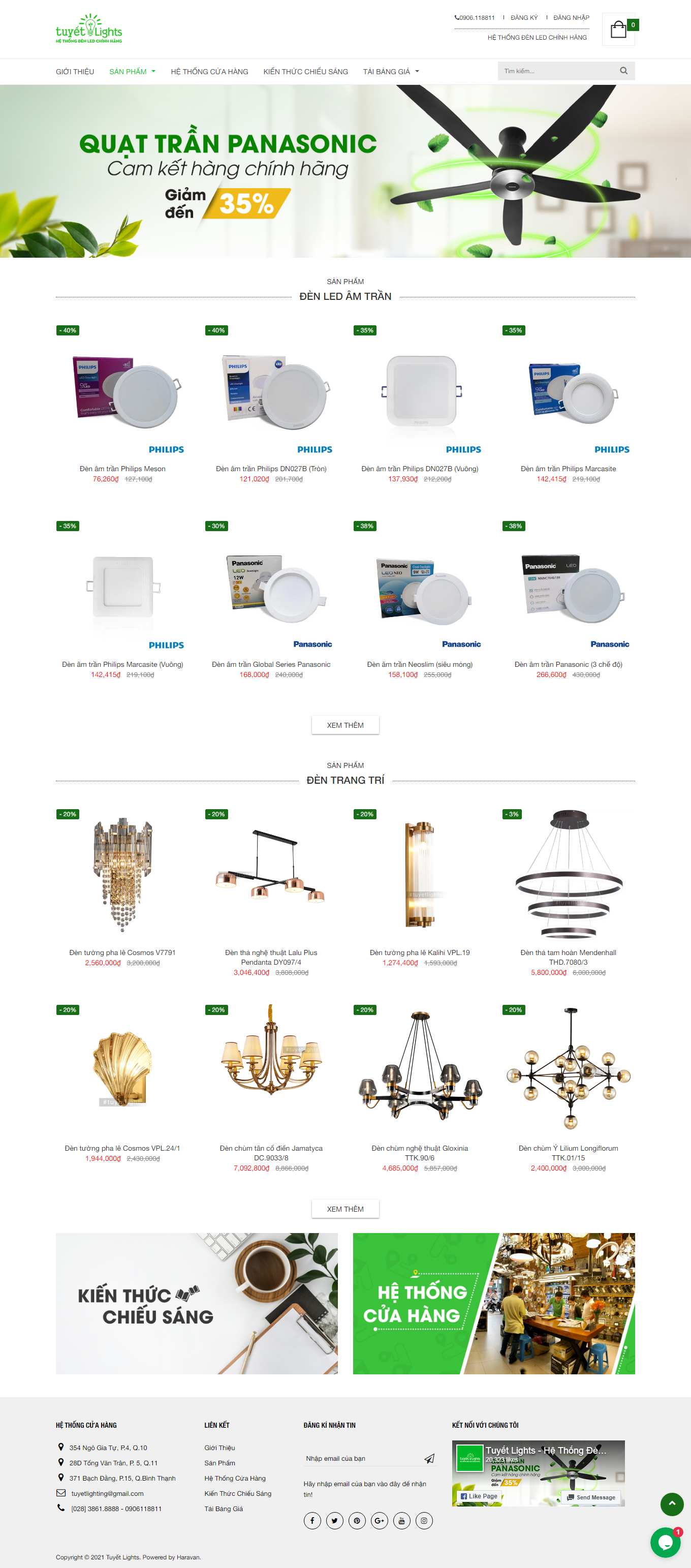 [dogohungoanh] Thiết kế Website Web Hà Tĩnh - tuyetlightscom