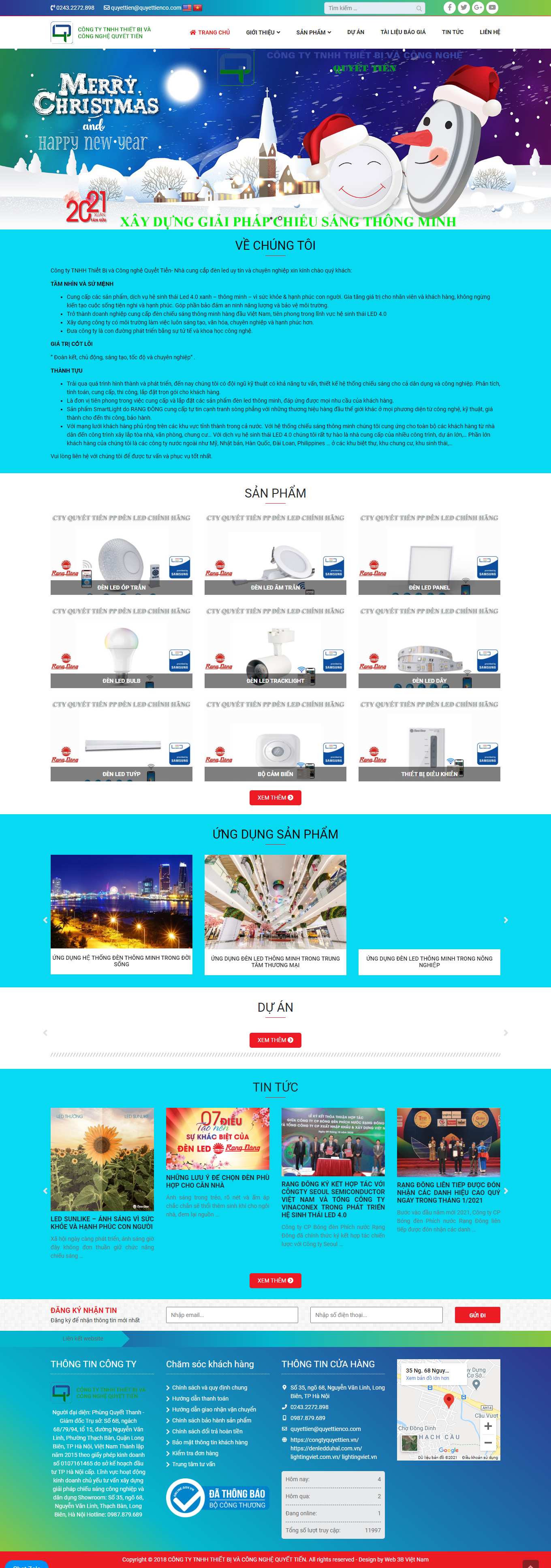 [khachsansaovang] Thiết kế Website Web Lâm Đồng - denledthongminhcomvn