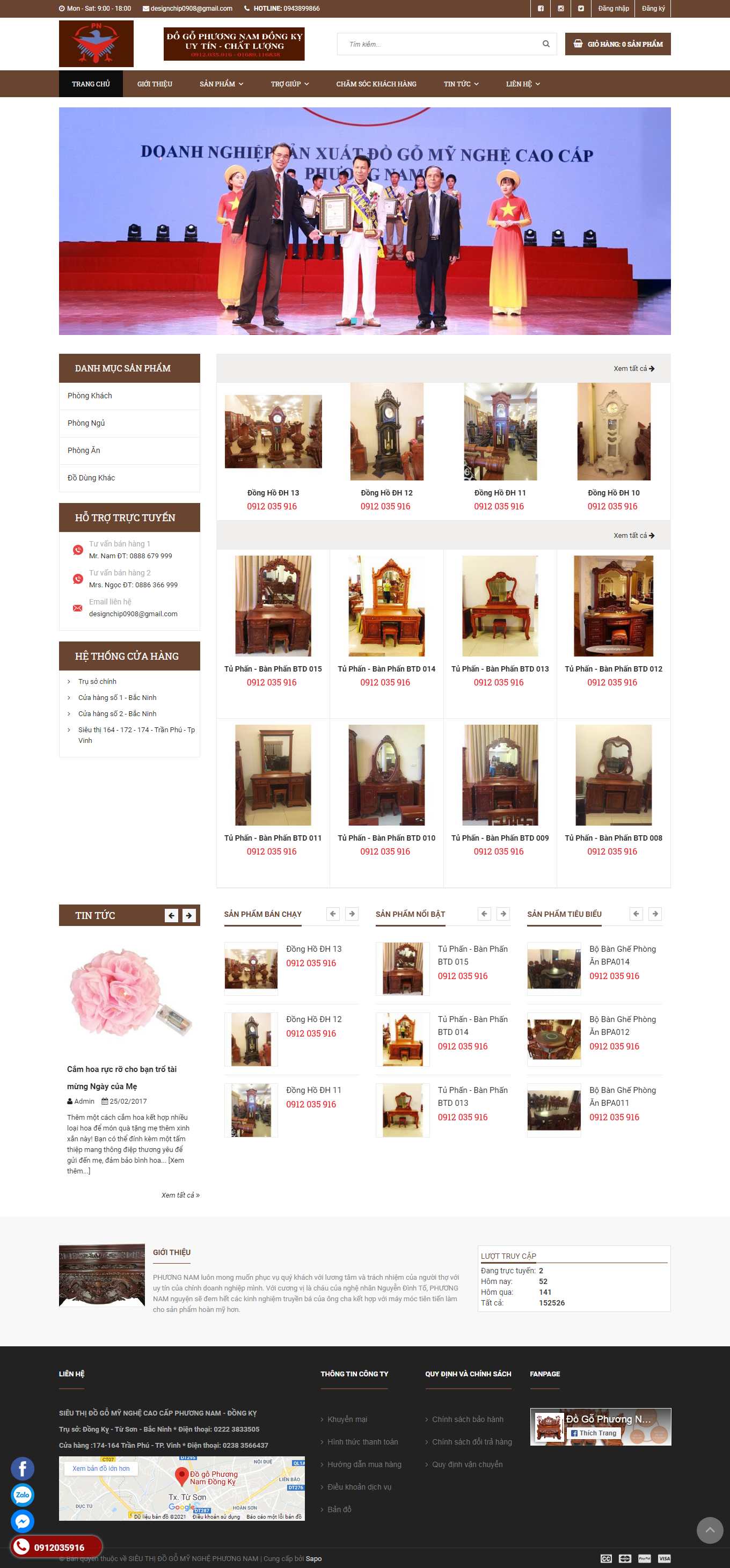 Thiết kế Website Web Long An - phuongnamdongkycomvn
