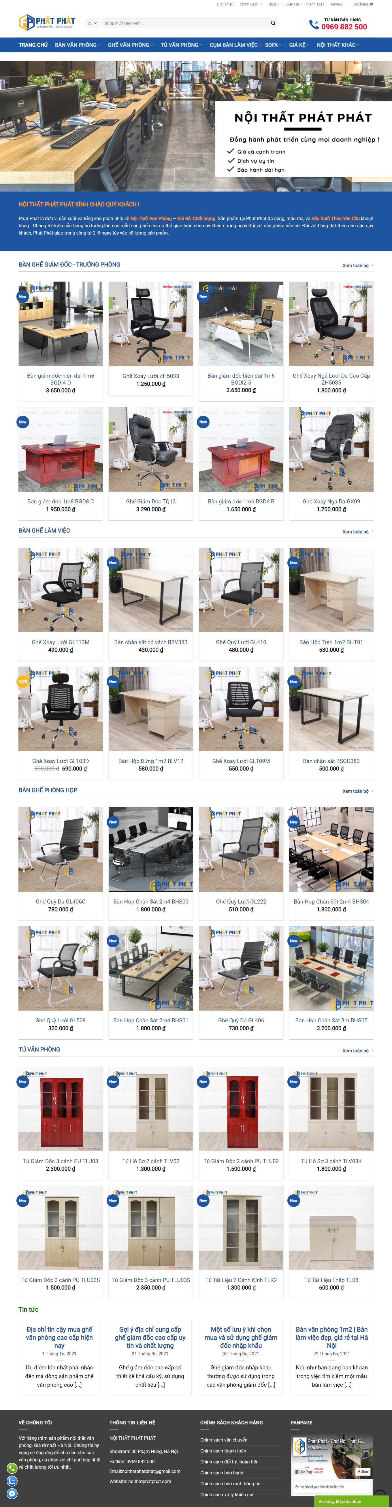 [sieuthida] Thiết kế Website Web Nam Định - noithatphatphatcom