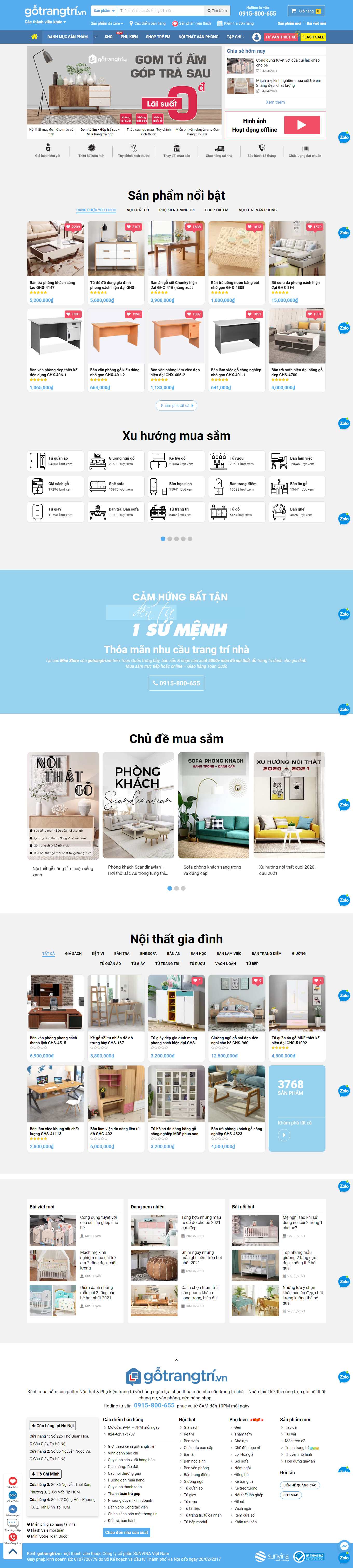 [suminhlong1] Thiết kế Website Web Nghệ An - gotrangtrivn