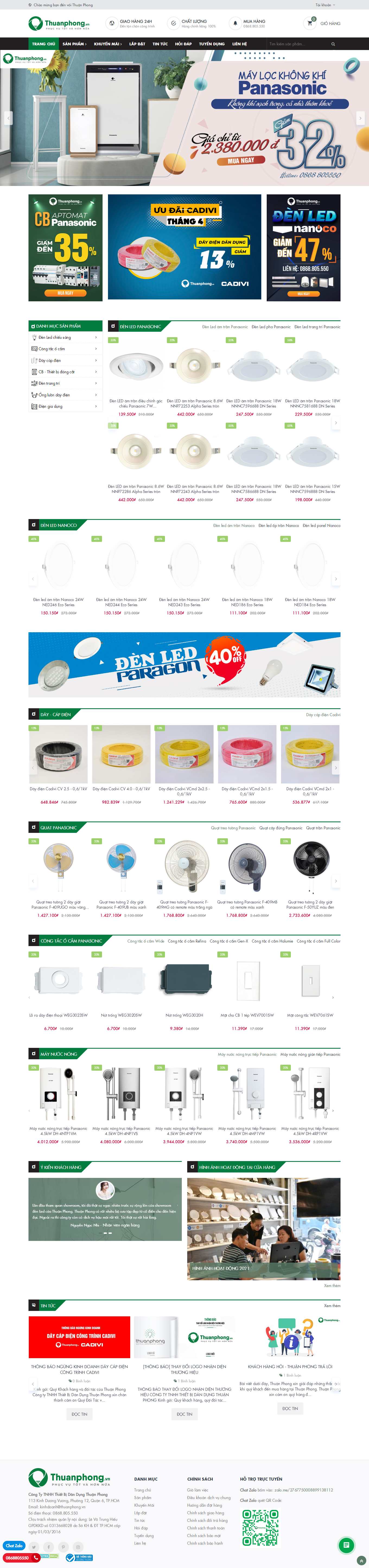 [suminhlong1] Thiết kế Website Web Nghệ An - thuanphongvn