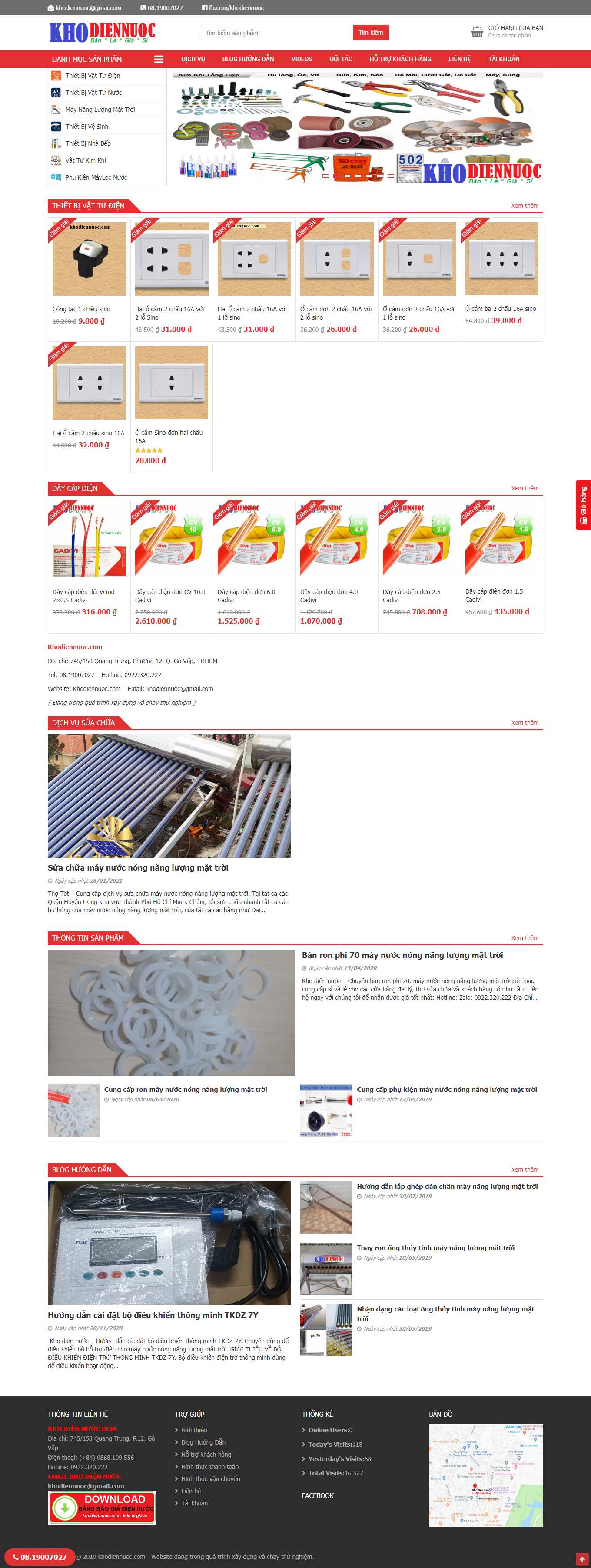 [cloudfone] Thiết kế Website Web Ninh Thuận - khodiennuoccom