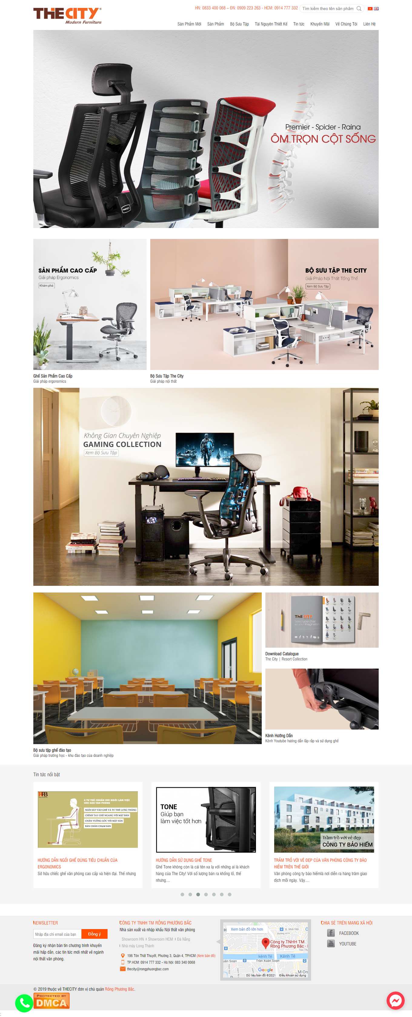 Thiết kế Website Web Phú Yên - thecitycomvn