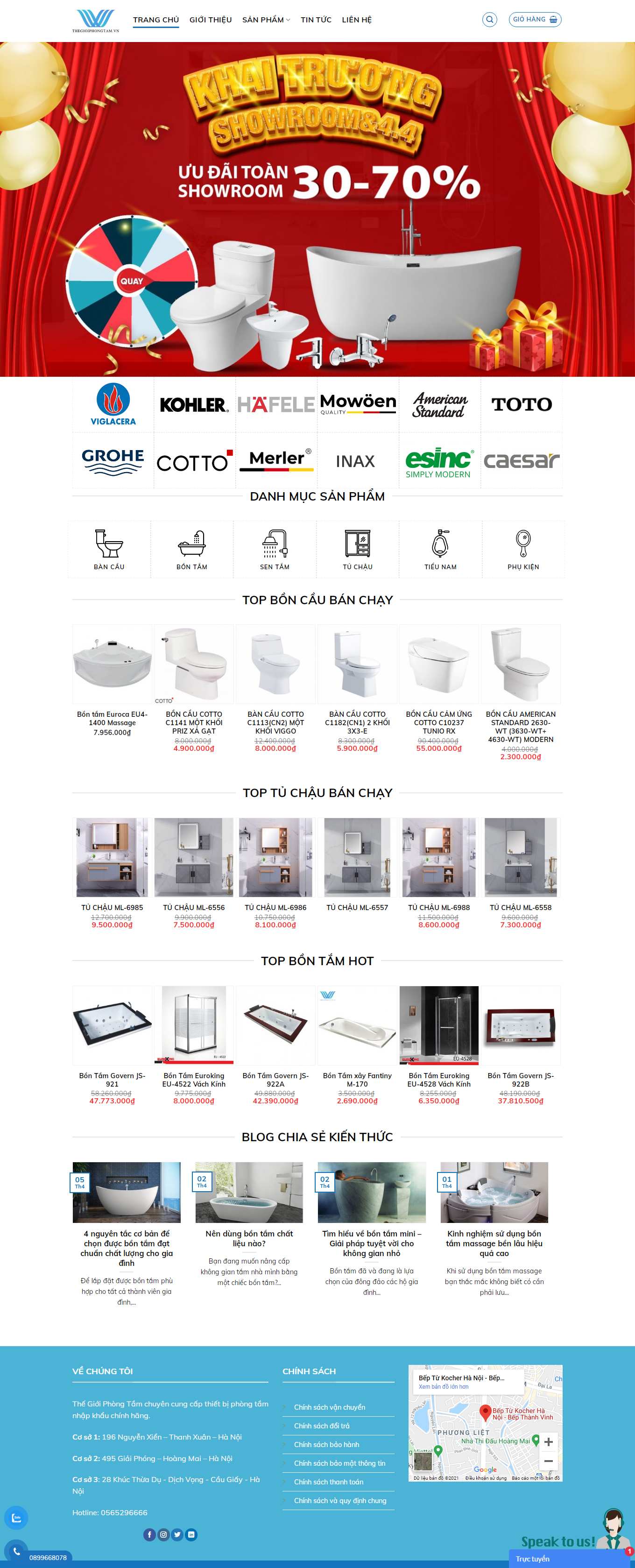 Thiết kế Website Web Phú Yên - thegioiphongtamvn