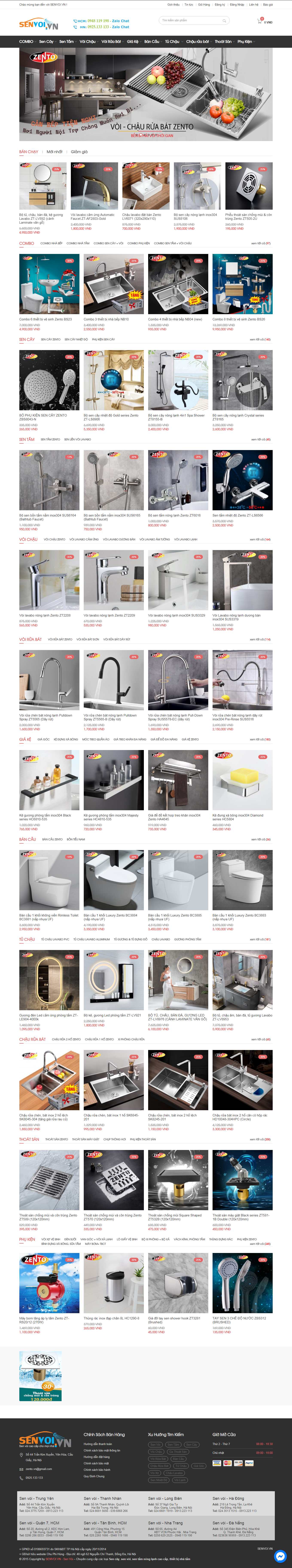 Thiết kế Website Web Phú Yên - senvoivn