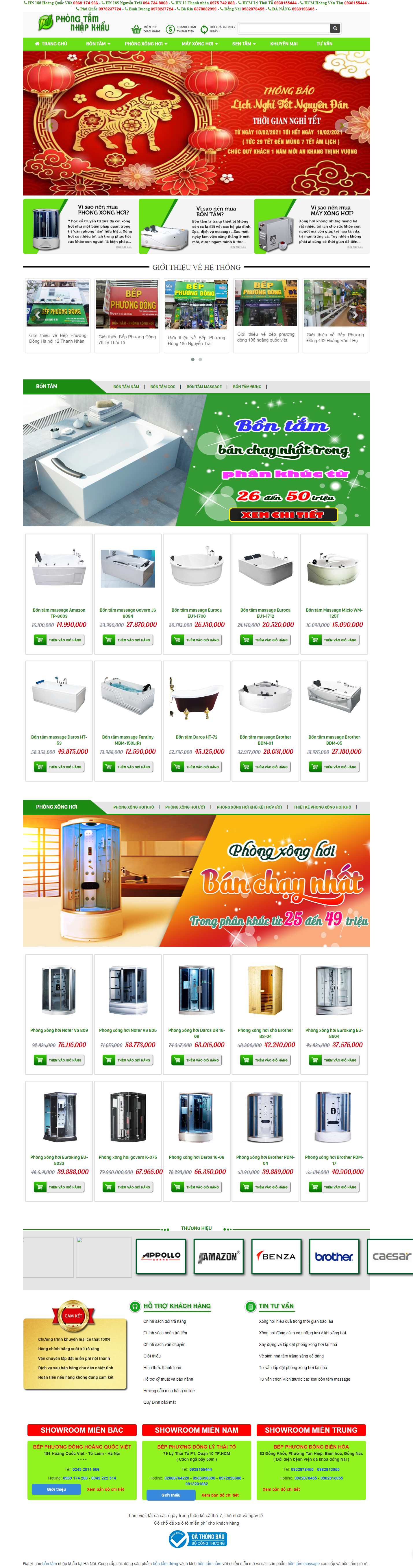 Thiết kế Website Web Quảng Bình - phongtamnhapkhauvn