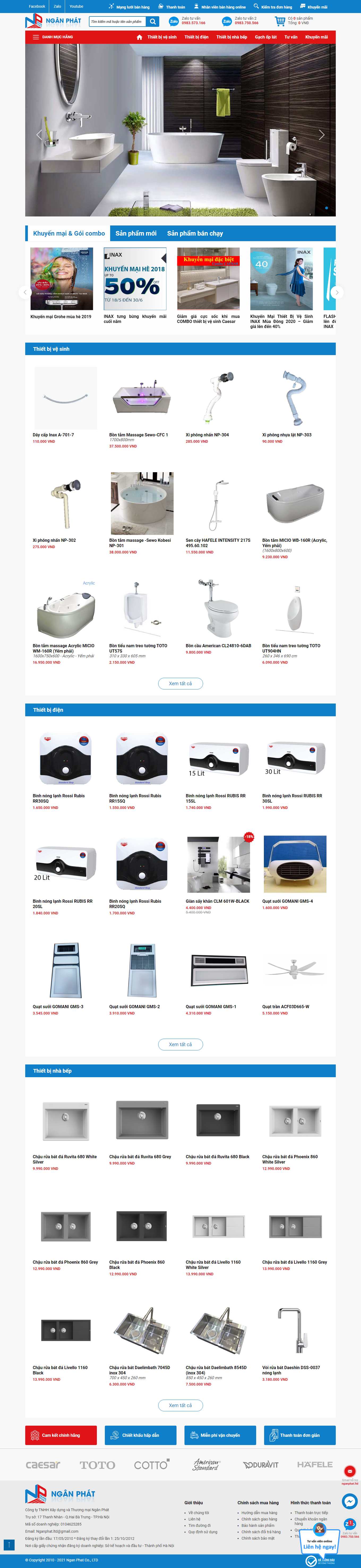 [mtdatviet] Thiết kế Website Web Quảng Ngãi - thietbivesinhvietcom