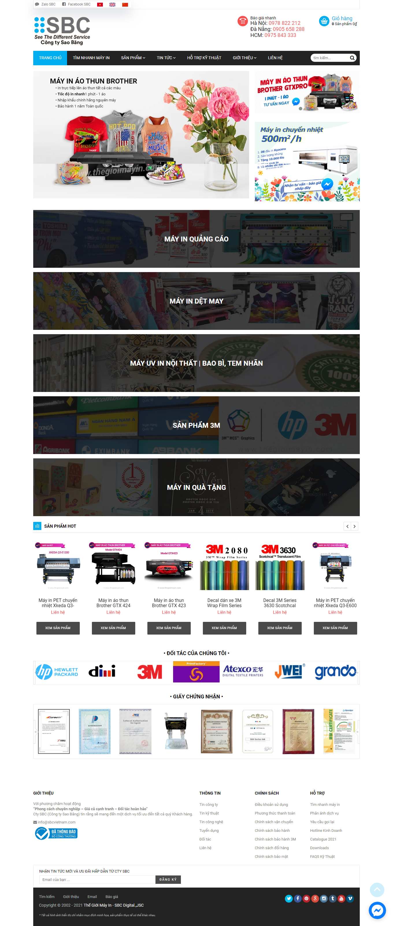 Thiết kế Website Web Quảng Ninh - thegioimayincom