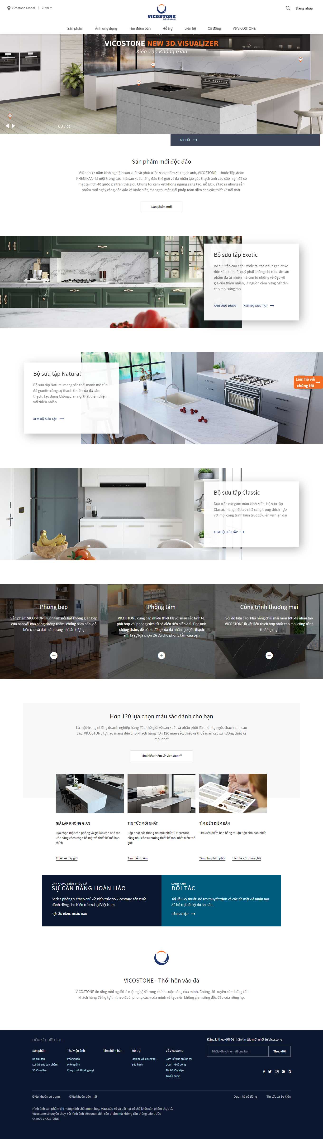 Thiết kế Website Web Quảng Ninh - vicostonecom