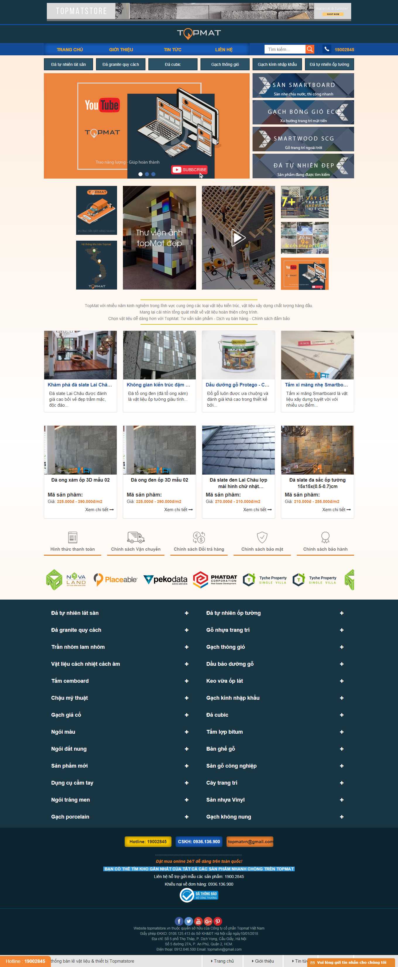 Thiết kế Website Web Quảng Ninh - topmatstorevn