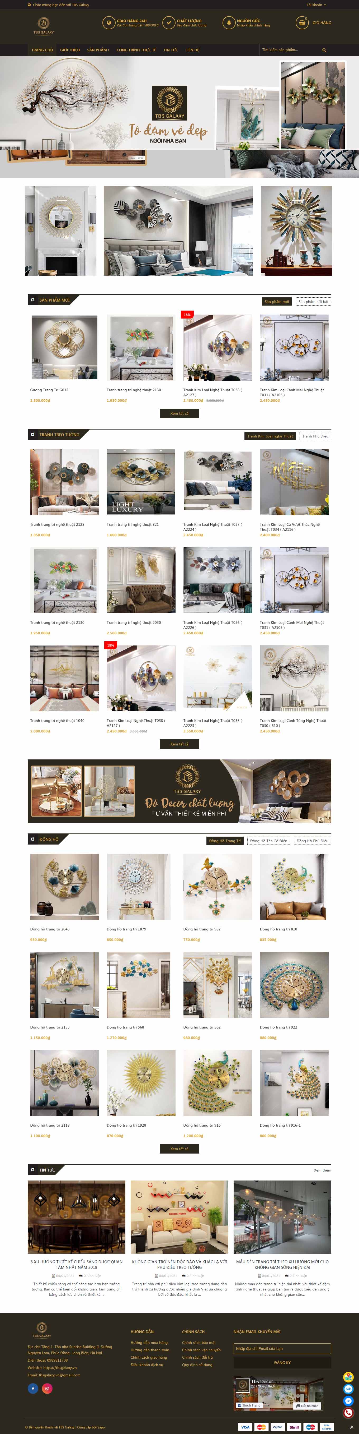 Thiết kế Website Web Quảng Trị - tbsgalaxyvn