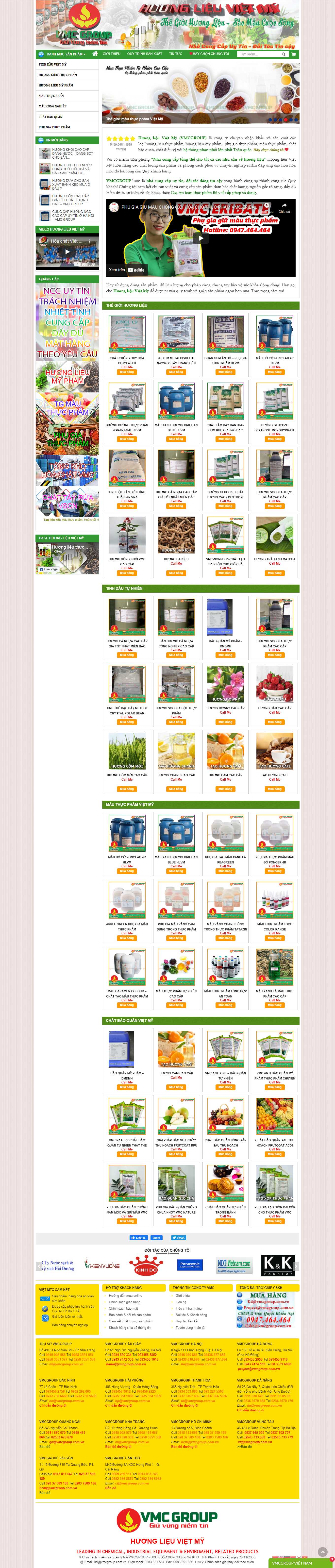 Thiết kế Website Web Sóc Trăng - huonglieuvietmycom