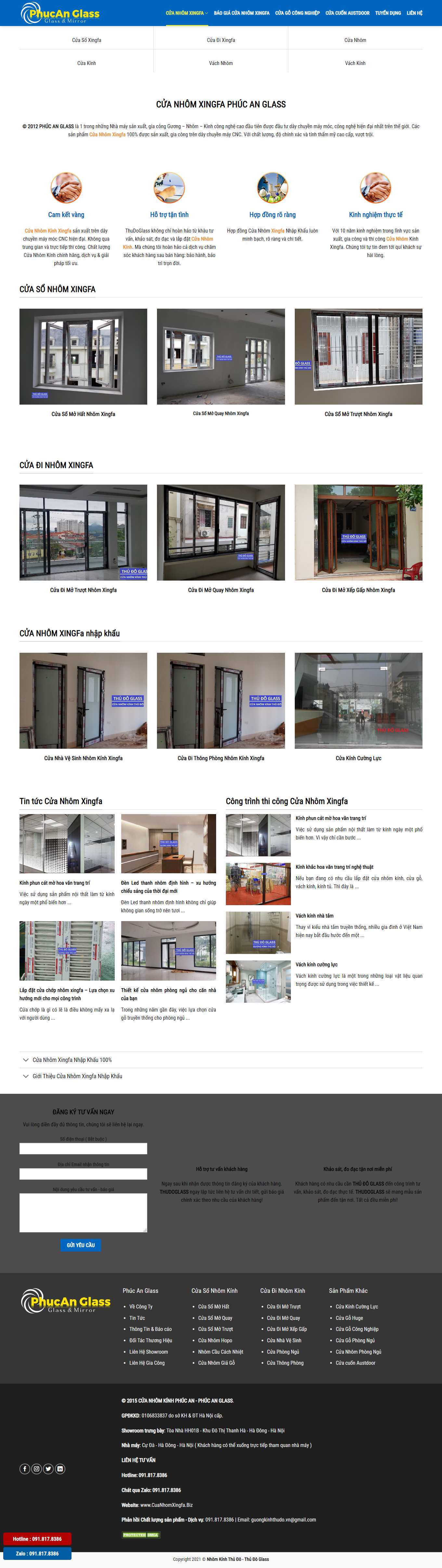 [keohoanggia] Thiết kế Website Web Sơn La - cuanhomxingfabiz