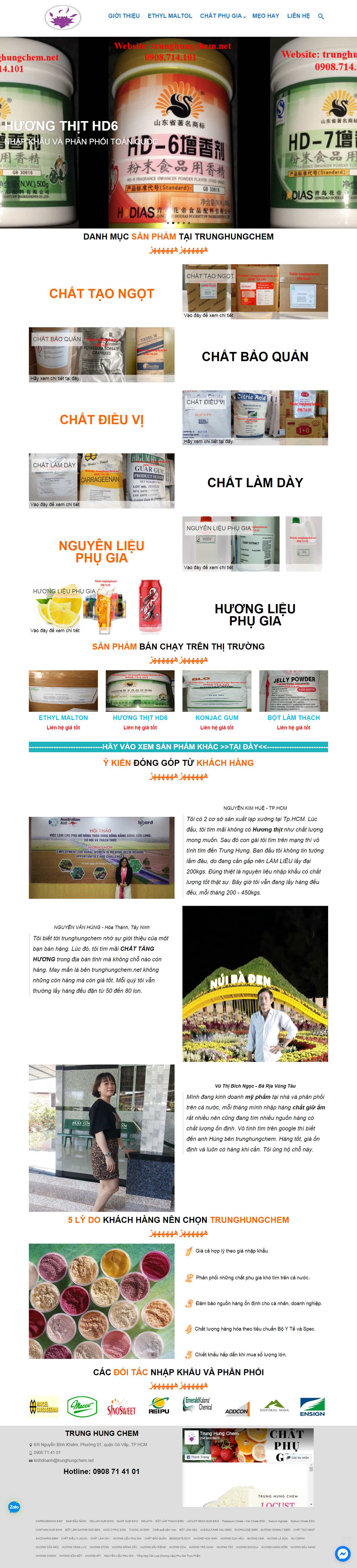 [keohoanggia] Thiết kế Website Web Sơn La - trunghungchemnet