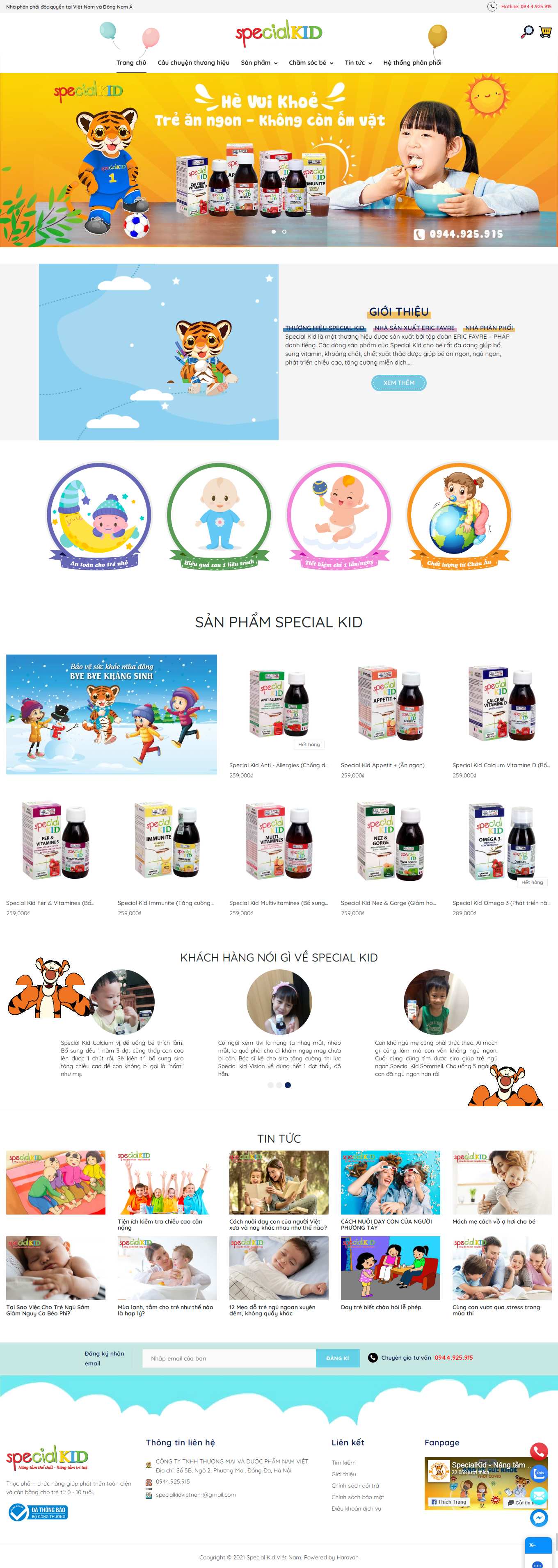 [trackman] Thiết kế Website Web Thái Nguyên - specialkidvn