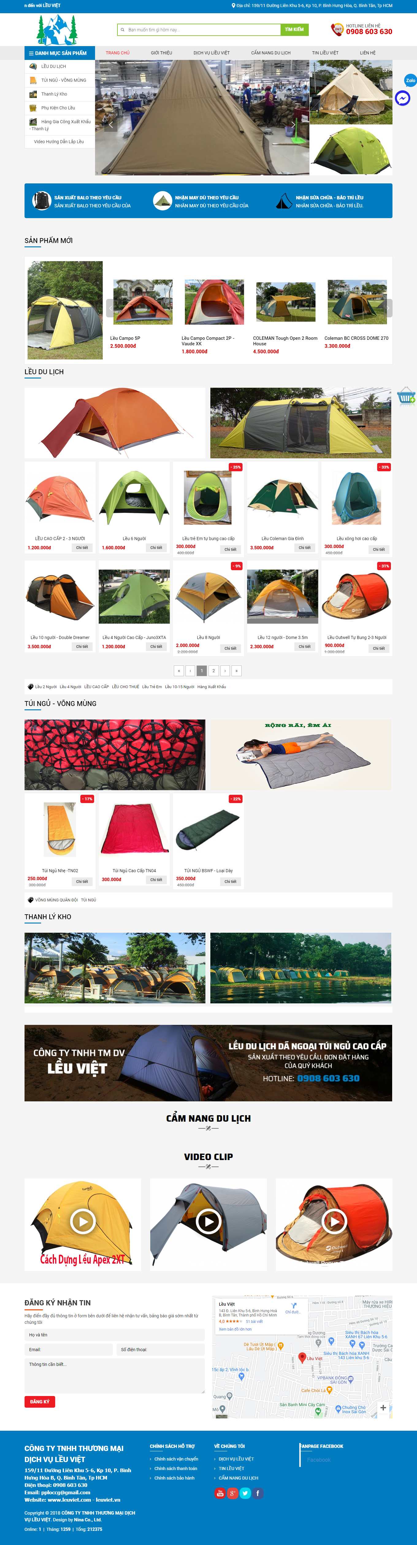 [trackman] Thiết kế Website Web Thái Nguyên - wwwleuvietcom