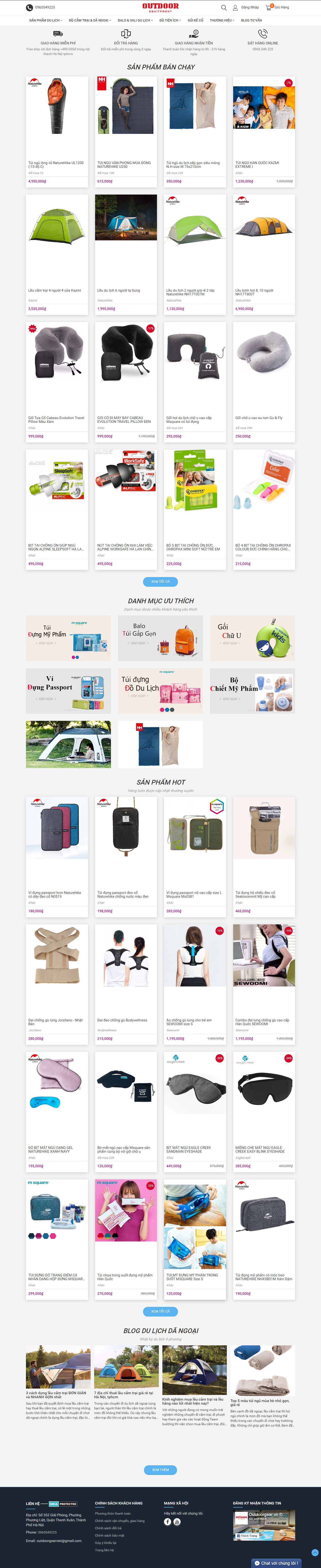 [kinhboi] Thiết kế Website Web Thanh Hóa - outdoorgearvn