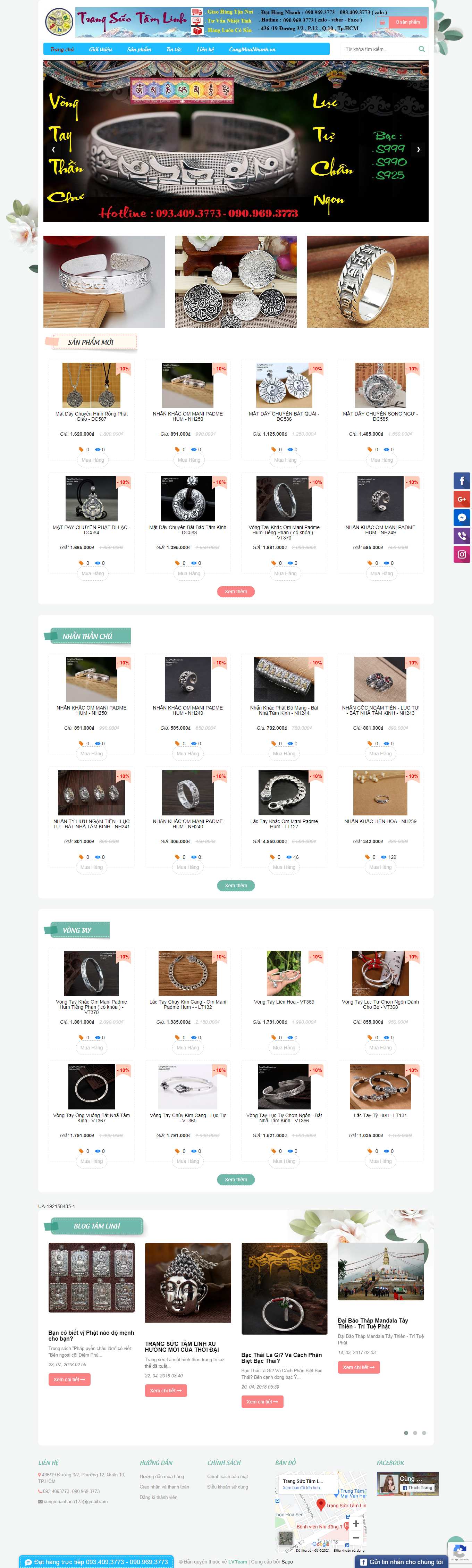 [inngocviet] Thiết kế Website Web Tiền Giang - trangsuctamlinhvn
