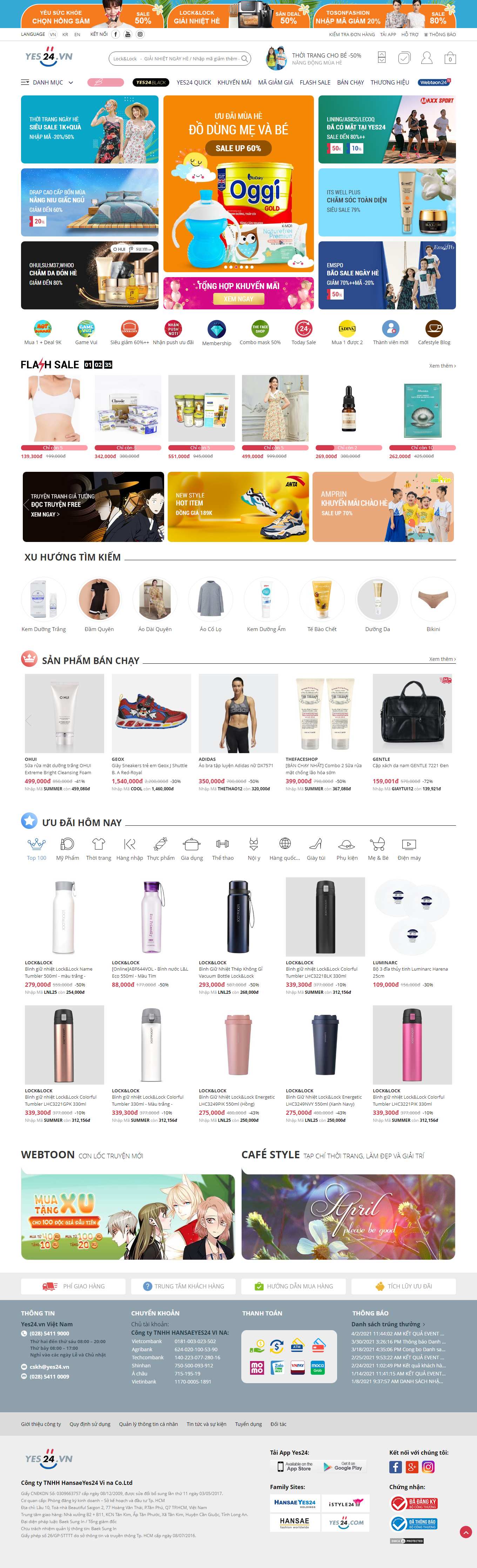 [inngocviet] Thiết kế Website Web Tiền Giang - wwwyes24vn