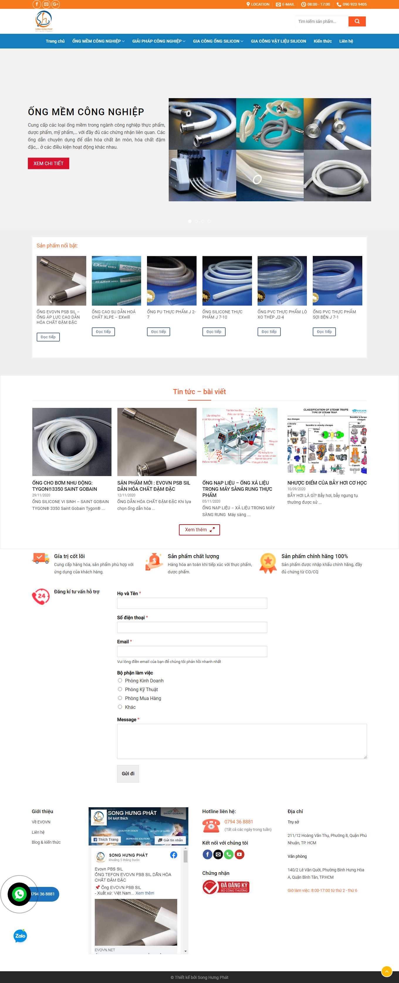 [baobitanthuantien] Thiết kế Website Web Vĩnh Long - evovnnet