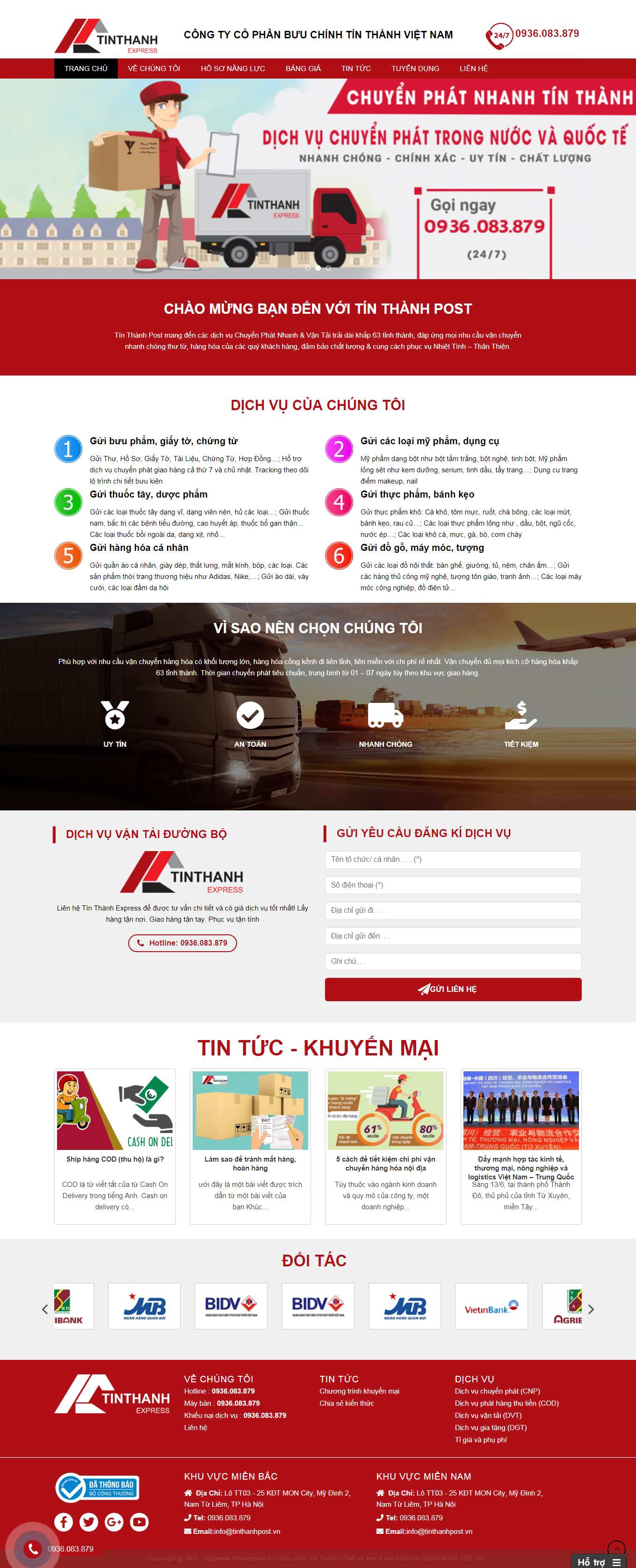 [tracogroup] Thiết kế Website Web Vĩnh Phúc - tinthanhpostvn