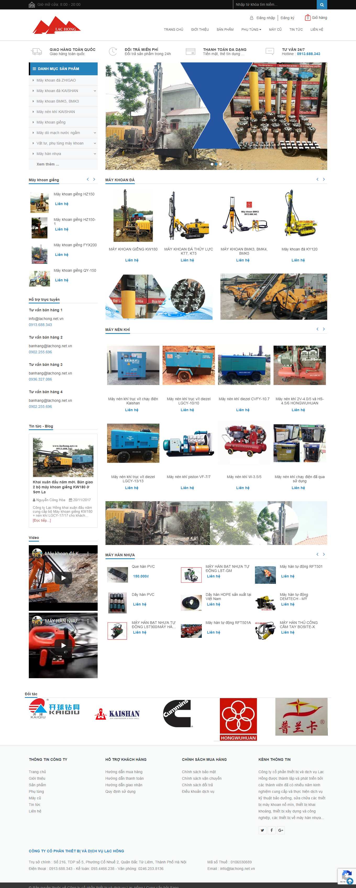 [thienhoaco] Thiết kế Website Web Quận 1 - lachongnetvn