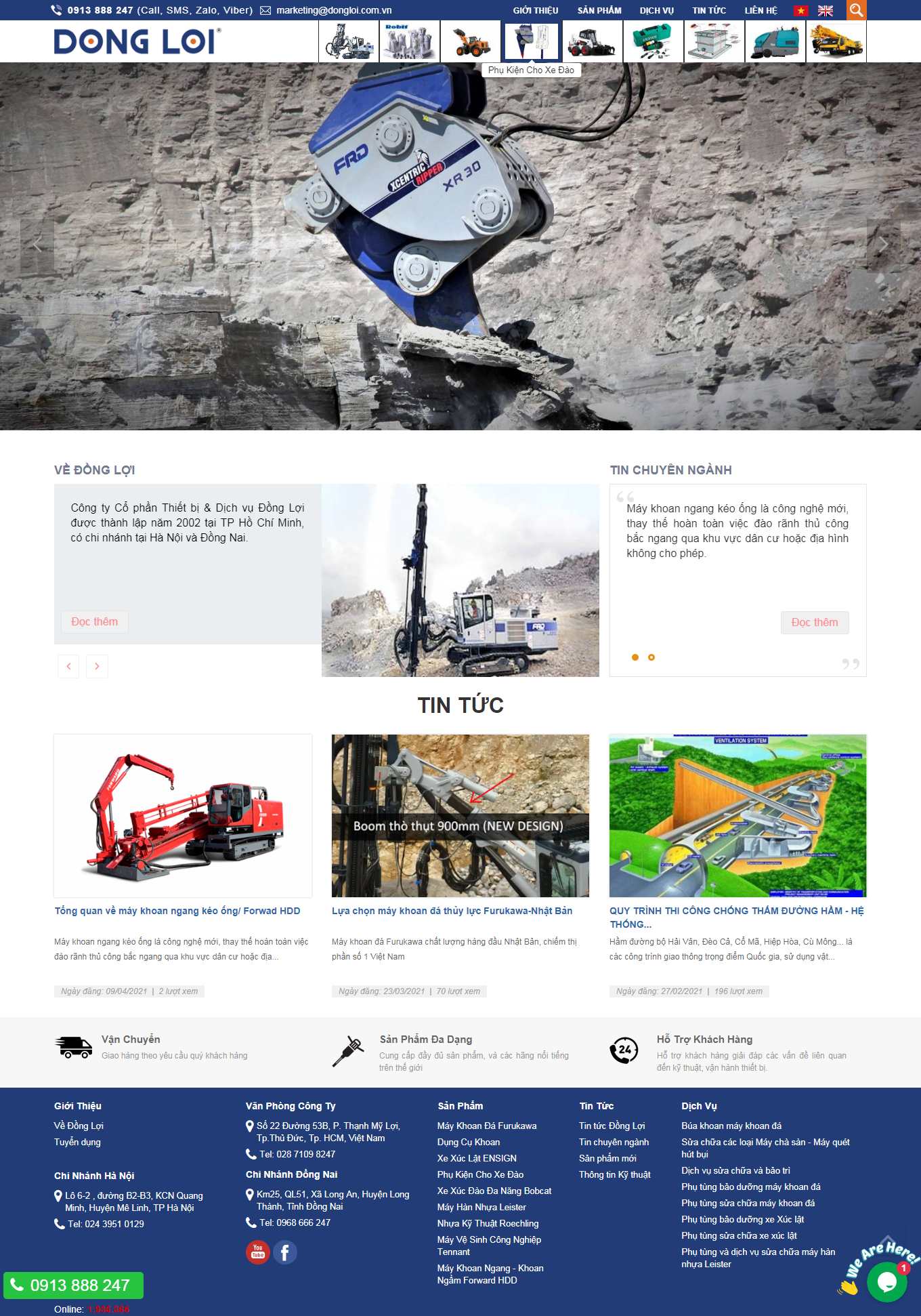 [thienhoaco] Thiết kế Website Web Quận 1 - dongloicomvn