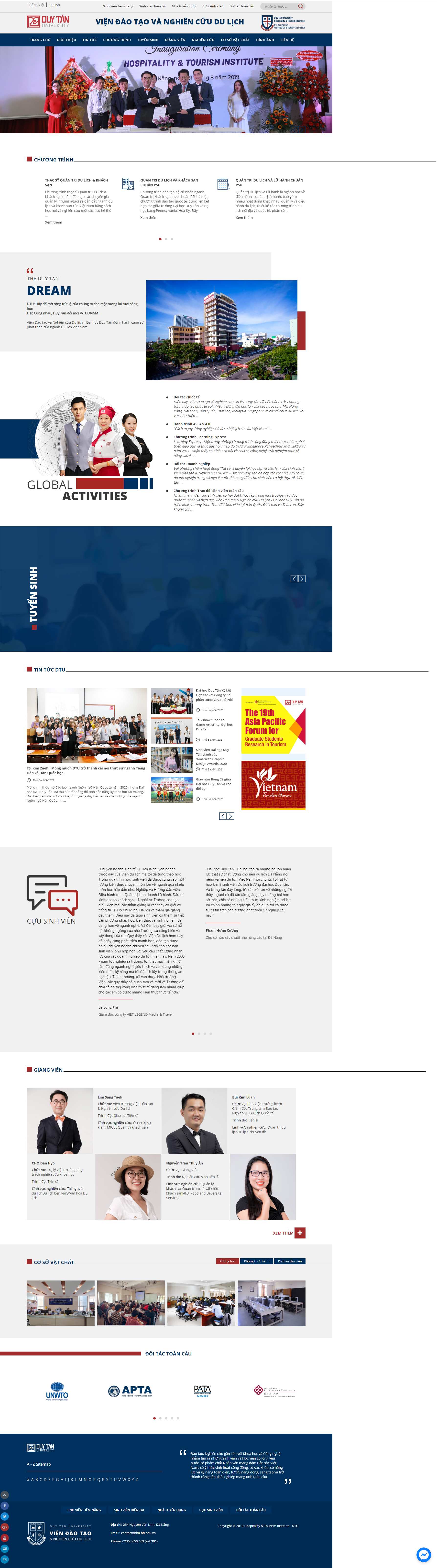 [handmadeartstudios] Thiết kế Website Web Quận 3 - dtu-htieduvn