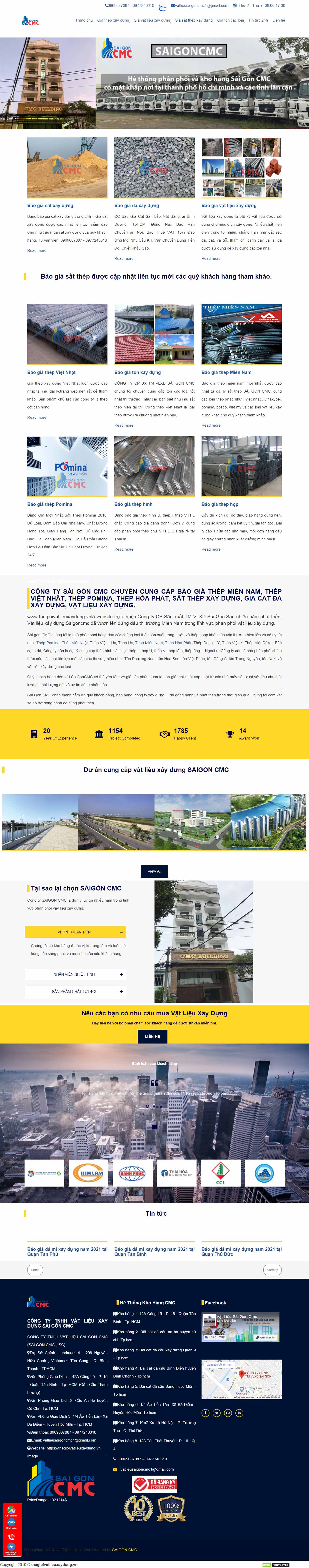 [tinmoi] Thiết kế Website Web Quận 6 - thegioivatlieuxaydungvn